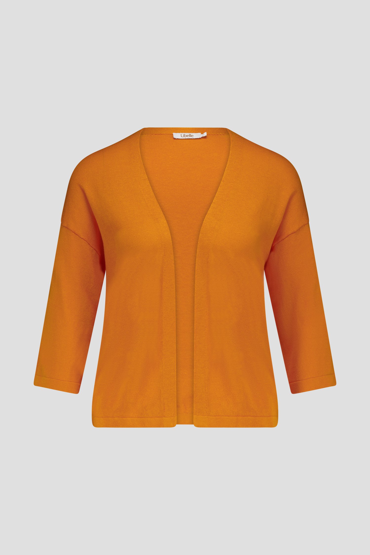 Cardigan fin orange de Libelle pour Femmes