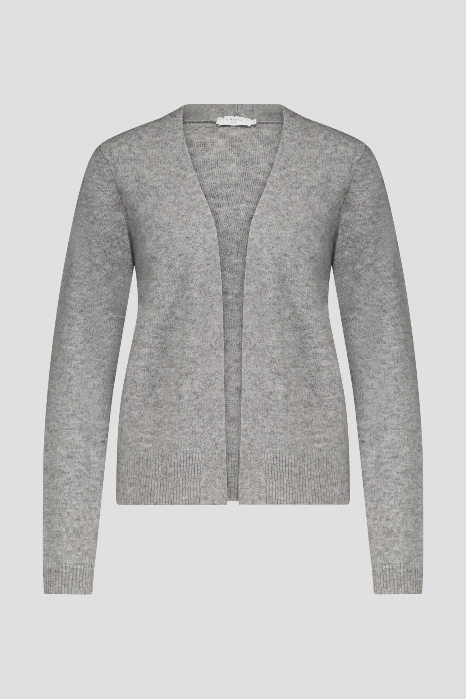 Photo produit 1 de Cardigan gris clair sans boutons de Liberty Island pour Femmes