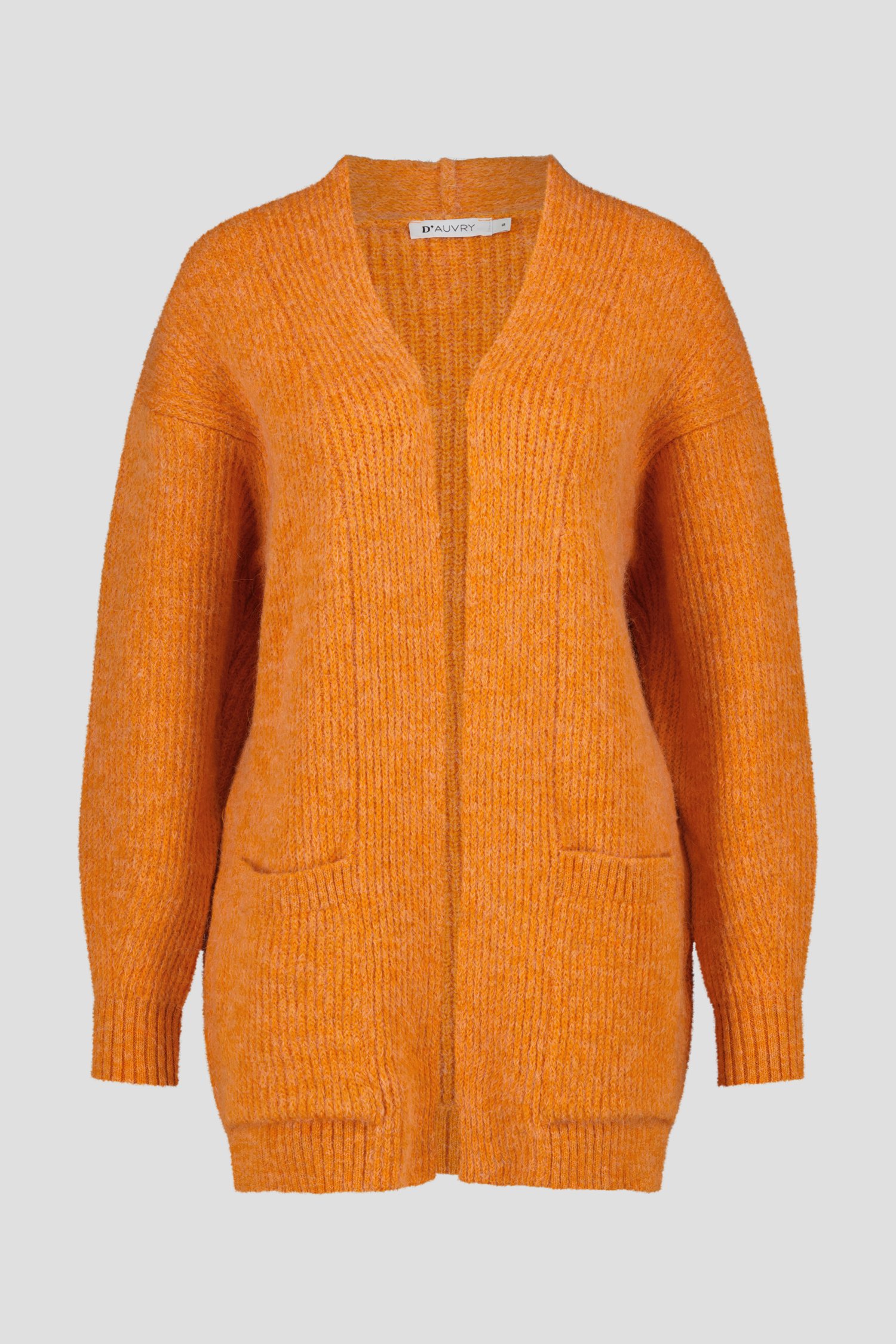 Cardigan orange de D'Auvry pour Femmes