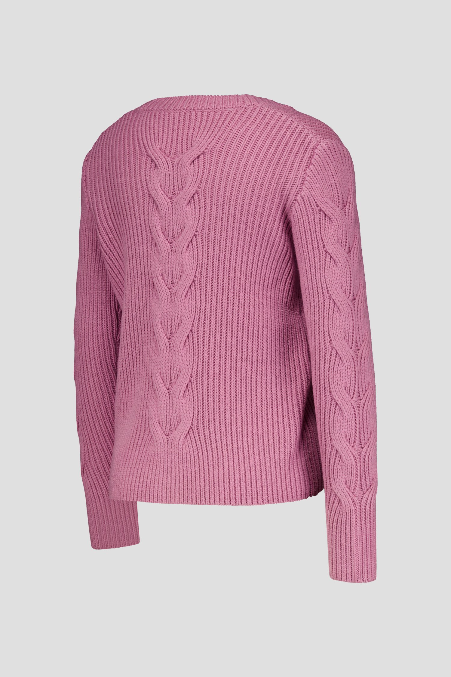 Cardigan rose tricoté avec de la laine de Liberty Loving nature pour Femmes