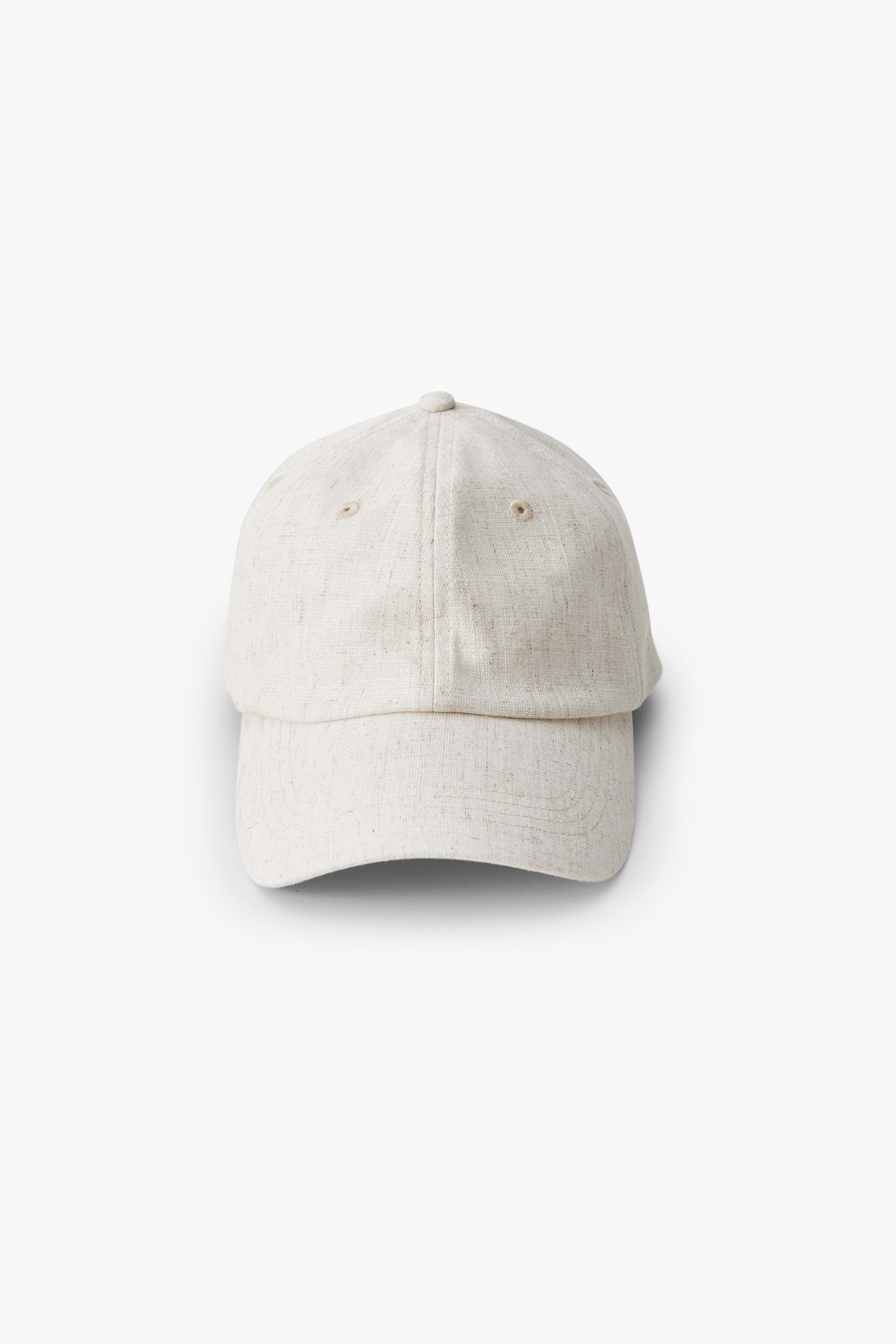 Casquette beige chinée de Opus pour Femmes