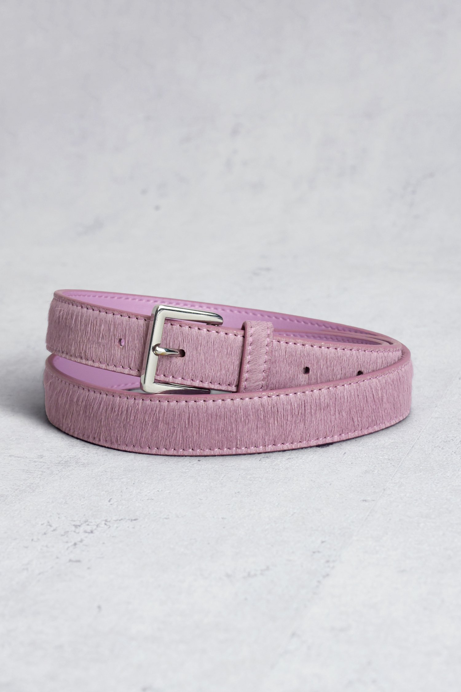 Le devant de Ceinture rose à texture douce de Liberty Island pour Femmes