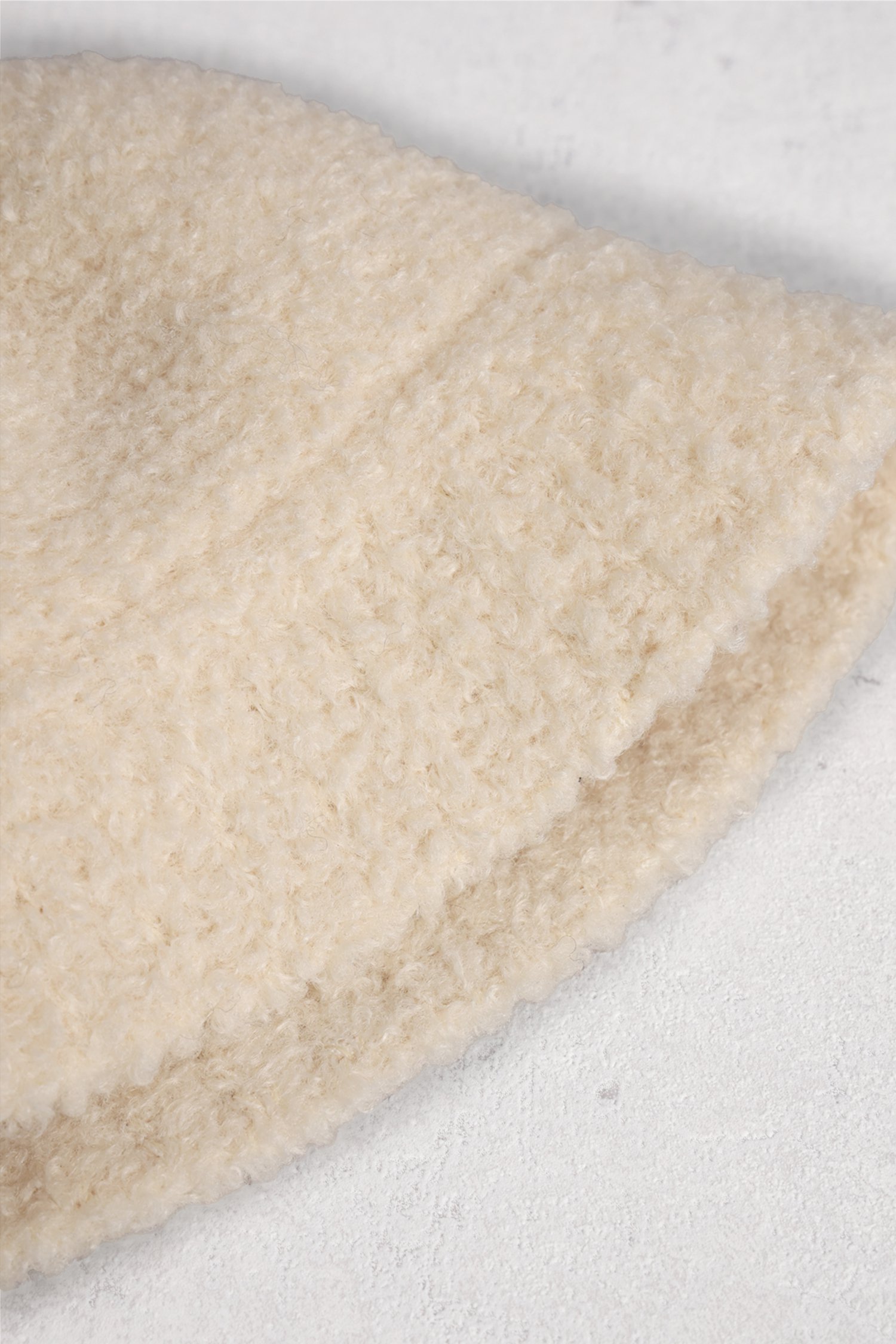 Photo produit 1 de Chapeau écru en teddy de Modeno pour Femmes