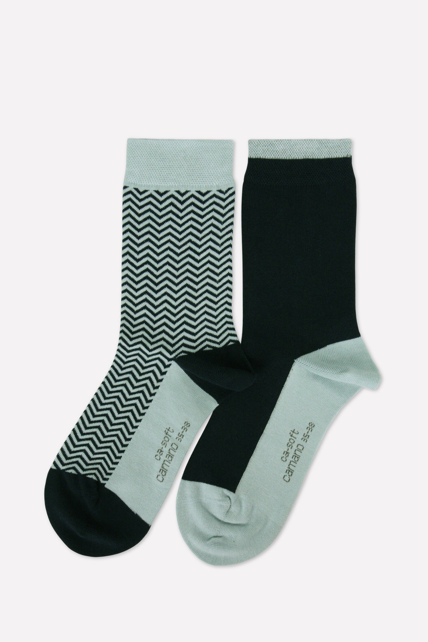 Chaussettes bleues - 2 paires	 de Camano pour Femmes