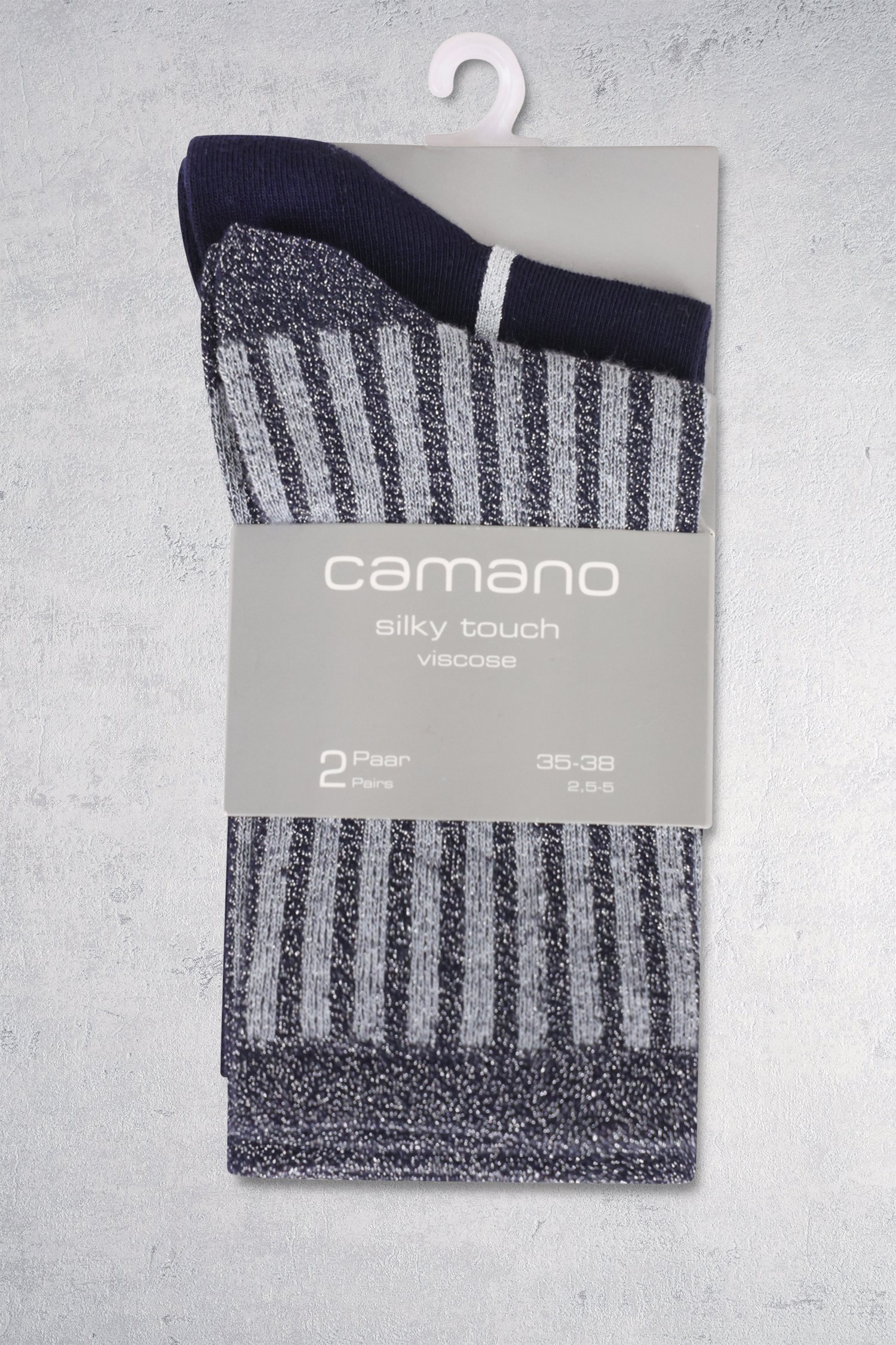 Chaussettes bleues - 2 paires de Camano pour Femmes