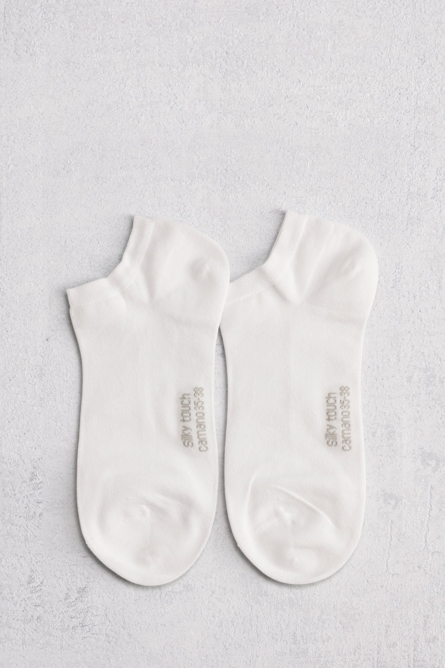 Chaussettes de cheville blanches de Camano pour Femmes