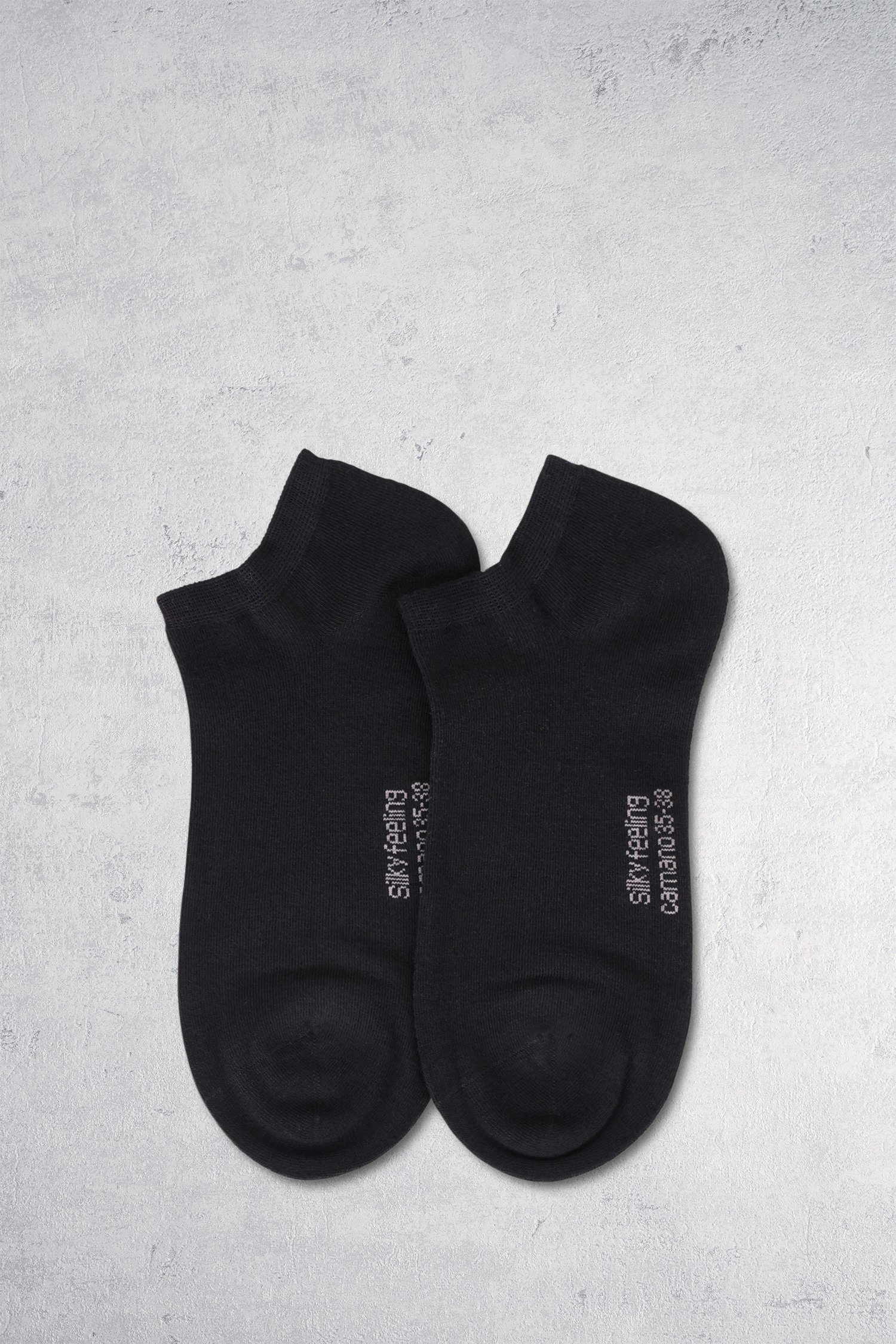Chaussettes de cheville noires de Camano pour Femmes