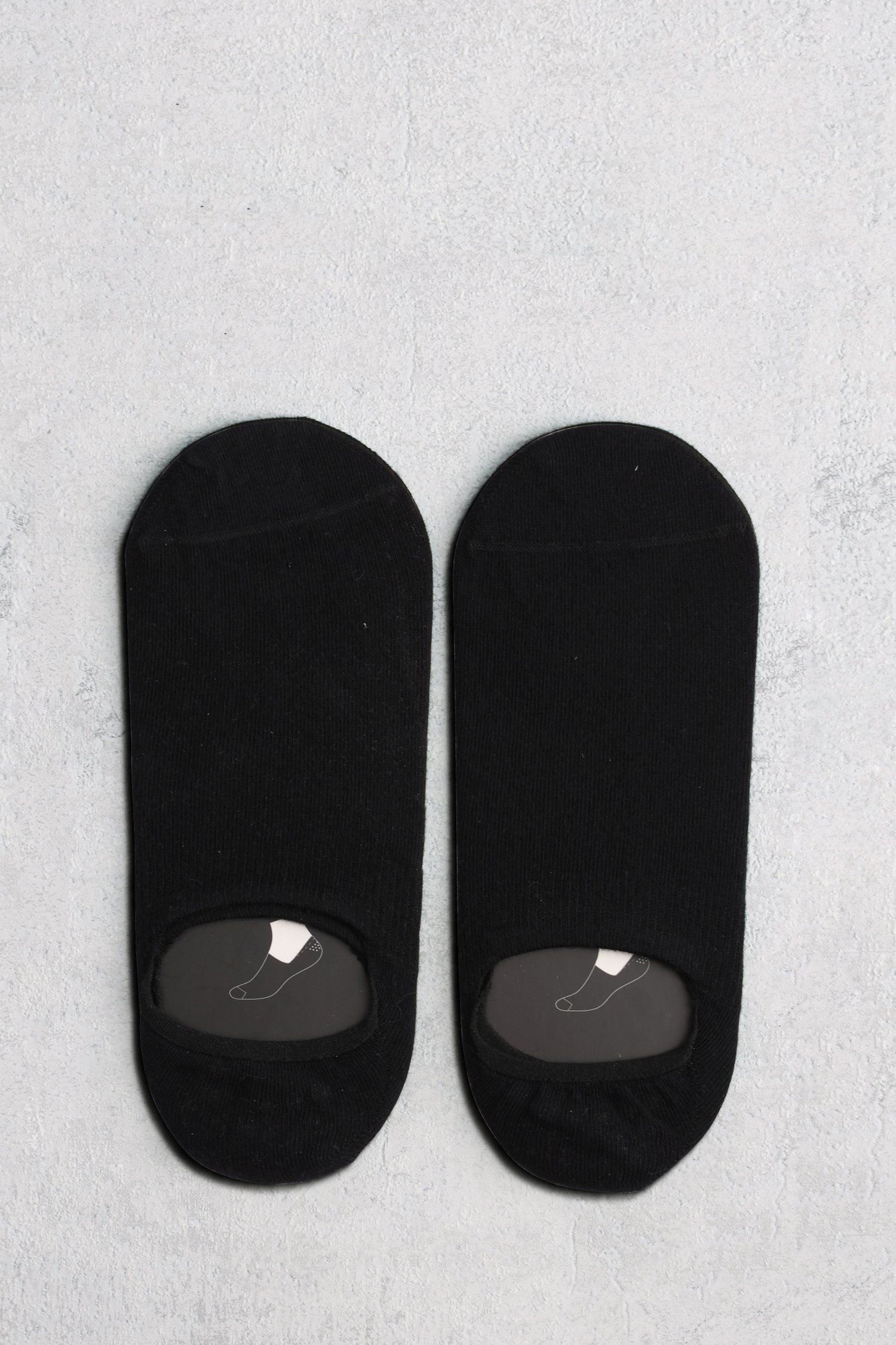 Le devant de Chaussettes footies noires - 2 paires de Camano pour Hommes