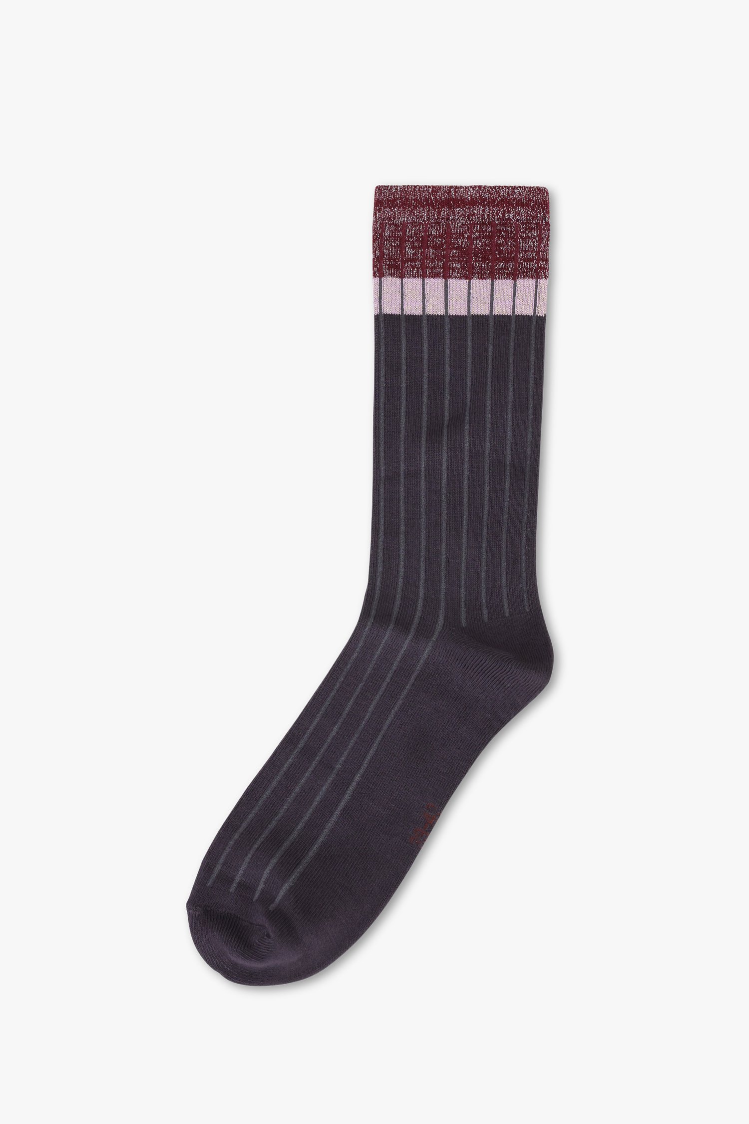 Photo produit 1 de Chaussettes grises avec détail scintillant de Liberty Island pour Femmes