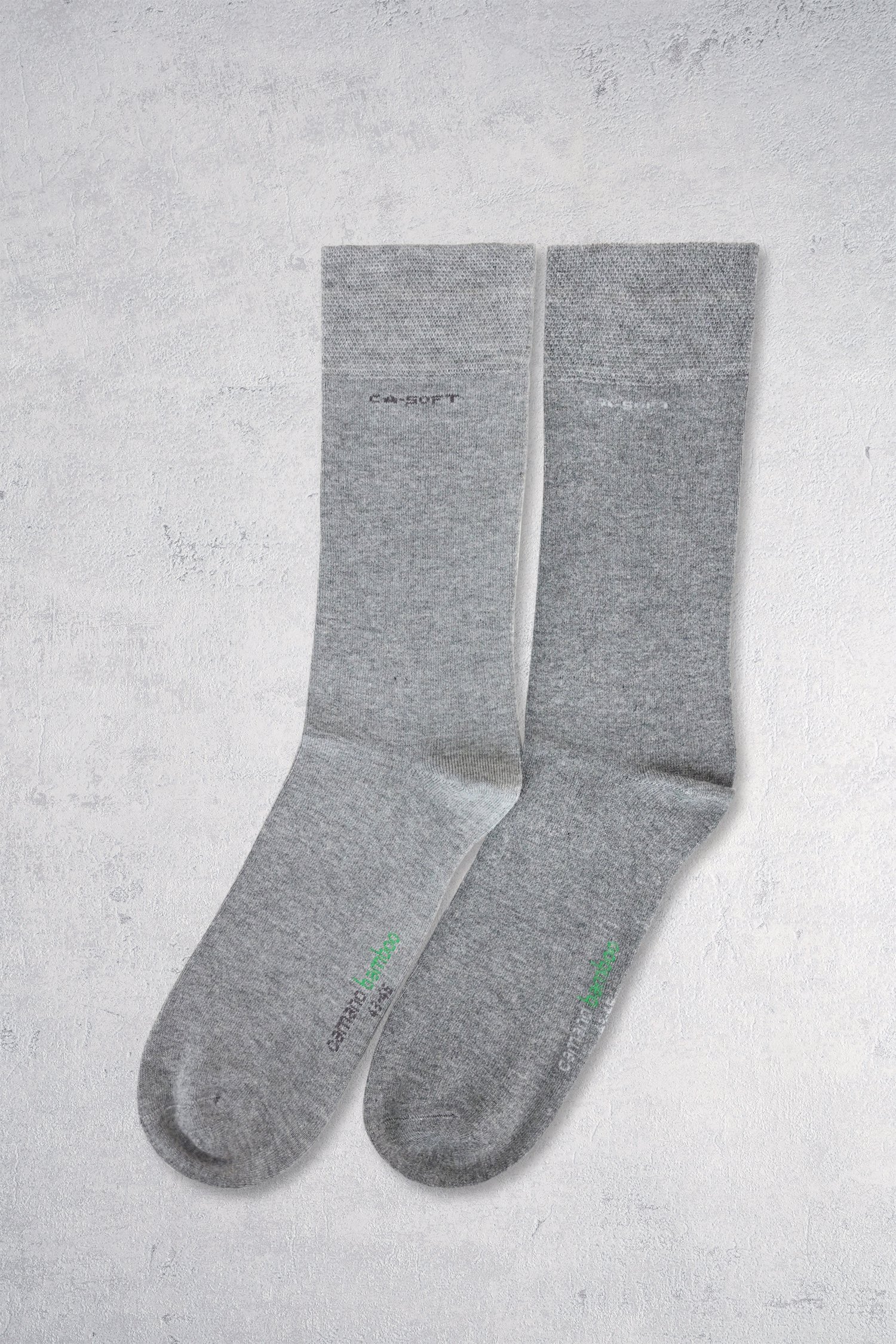 Chaussettes longues grises - 2 paires de Camano pour Hommes