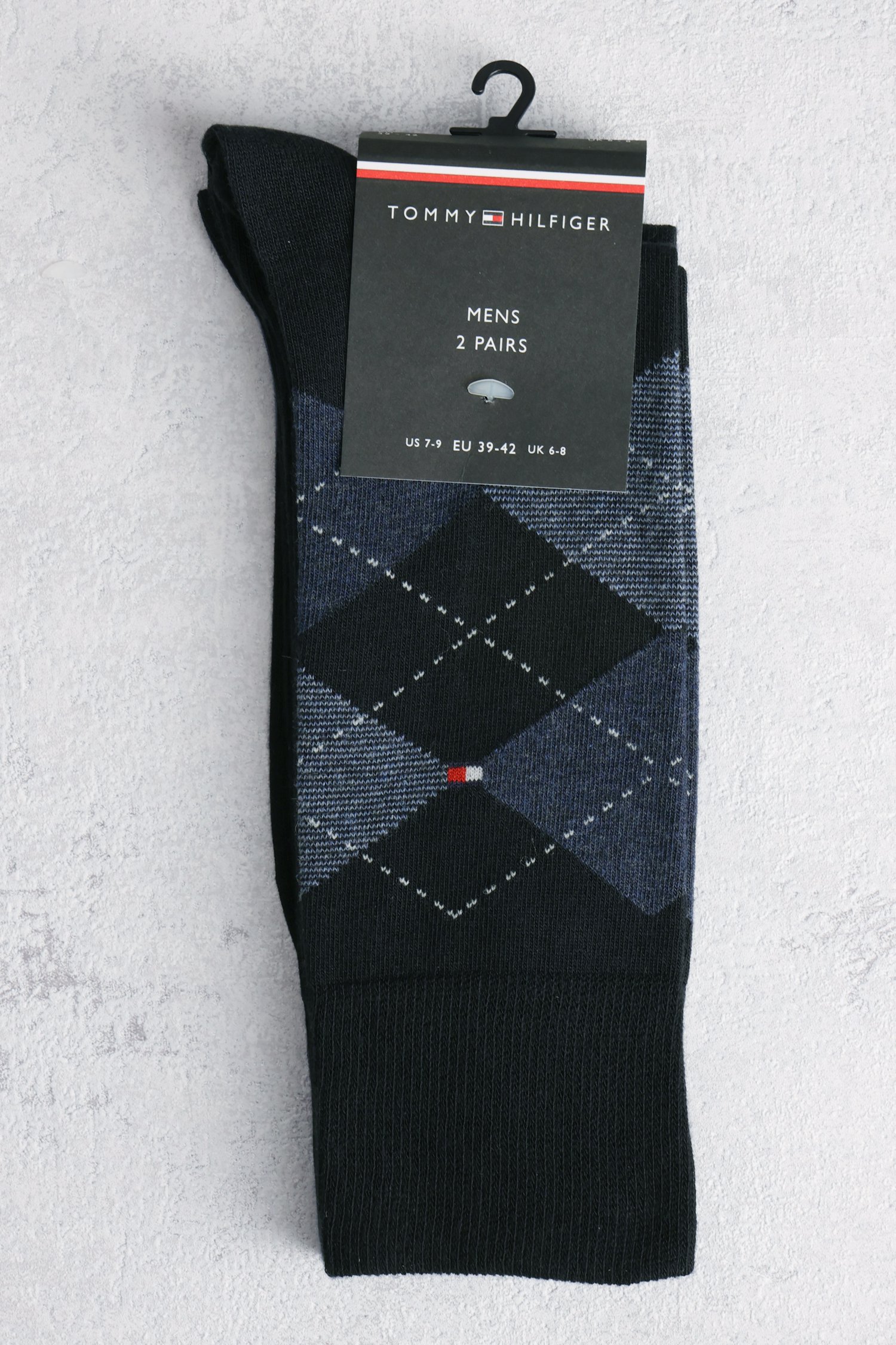 Photo produit 1 de Chaussettes longues navy - 2 paires de Tommy Hilfiger pour Hommes