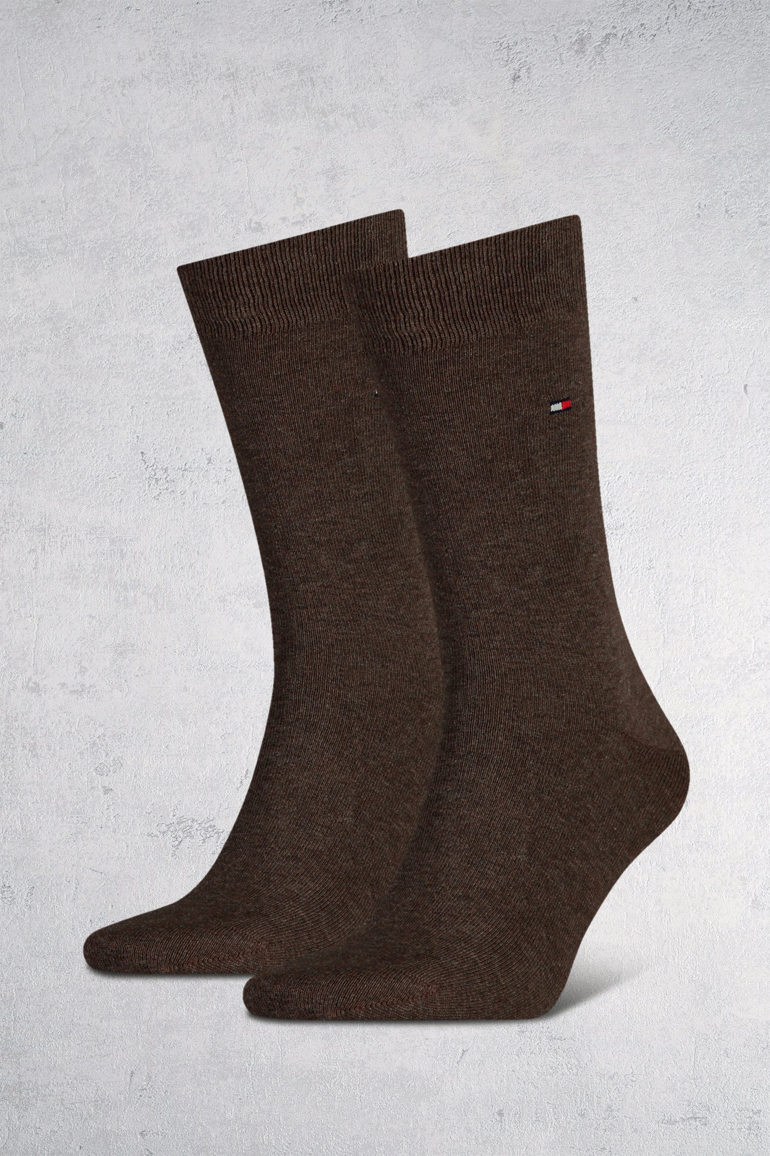 Chaussettes marron - 2 paires de Tommy Hilfiger pour Hommes