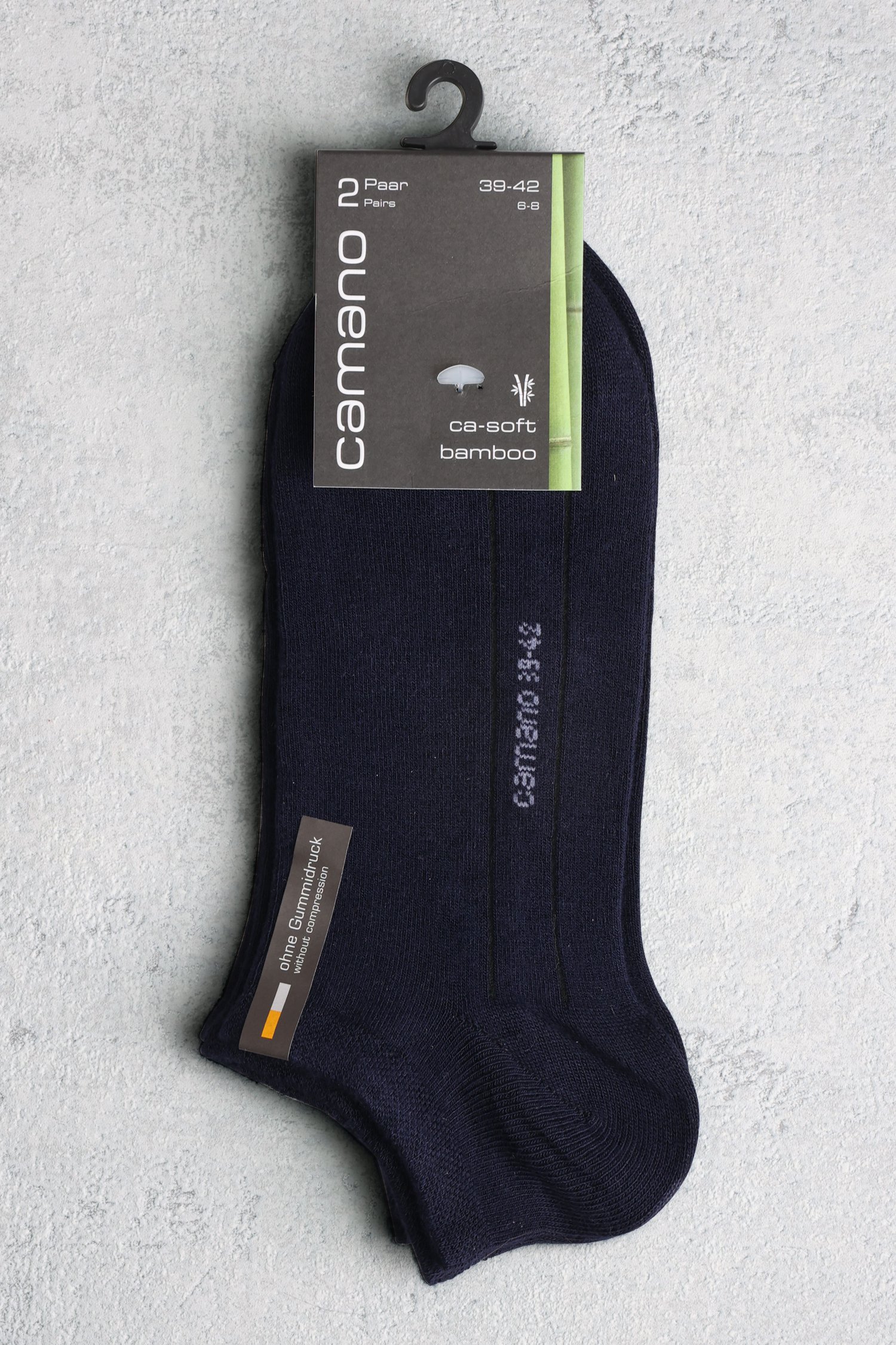 Chaussettes navy - 2 paires de Camano pour Hommes