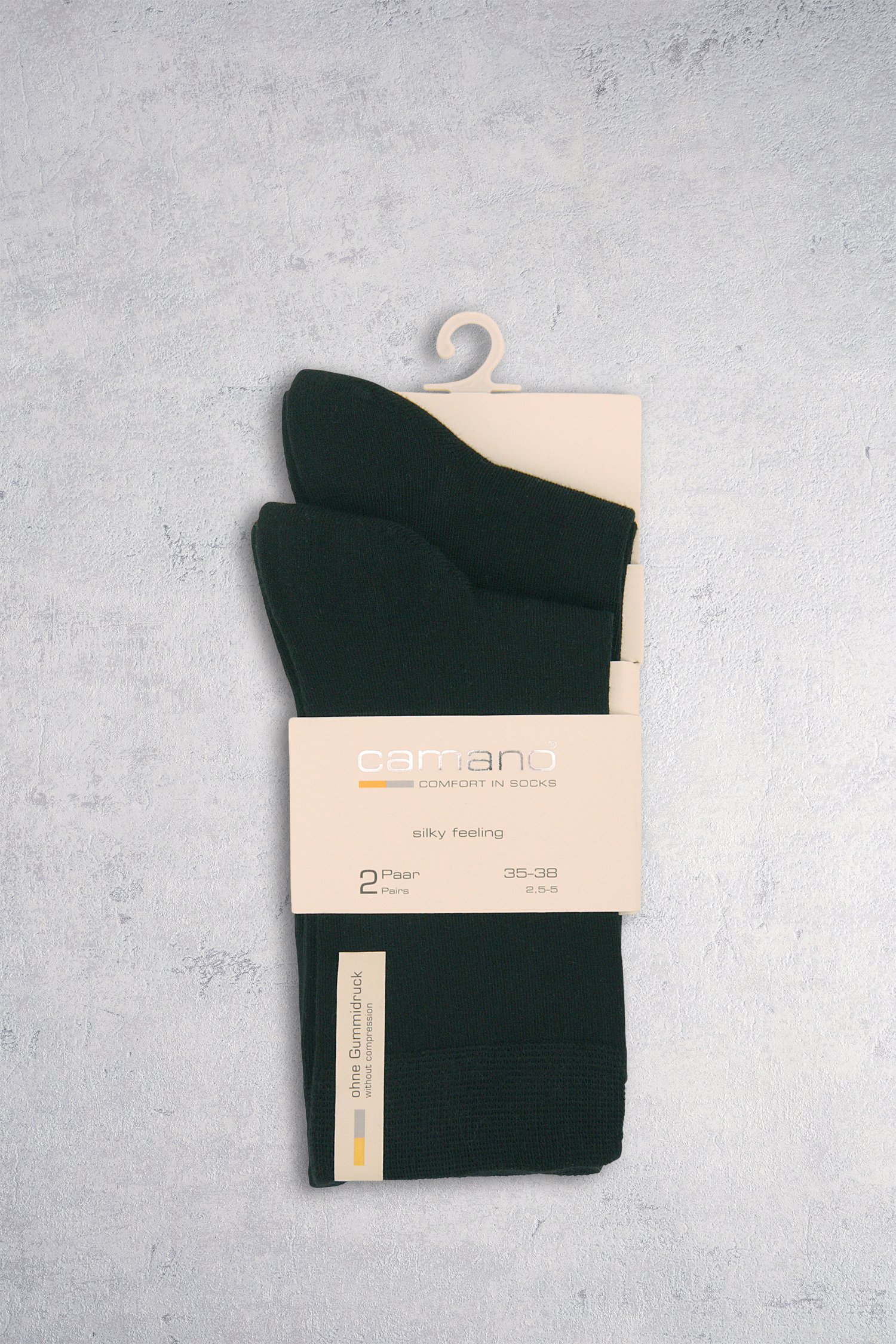 Photo produit 4 de Chaussettes noires - 2 paires de Camano pour Femmes