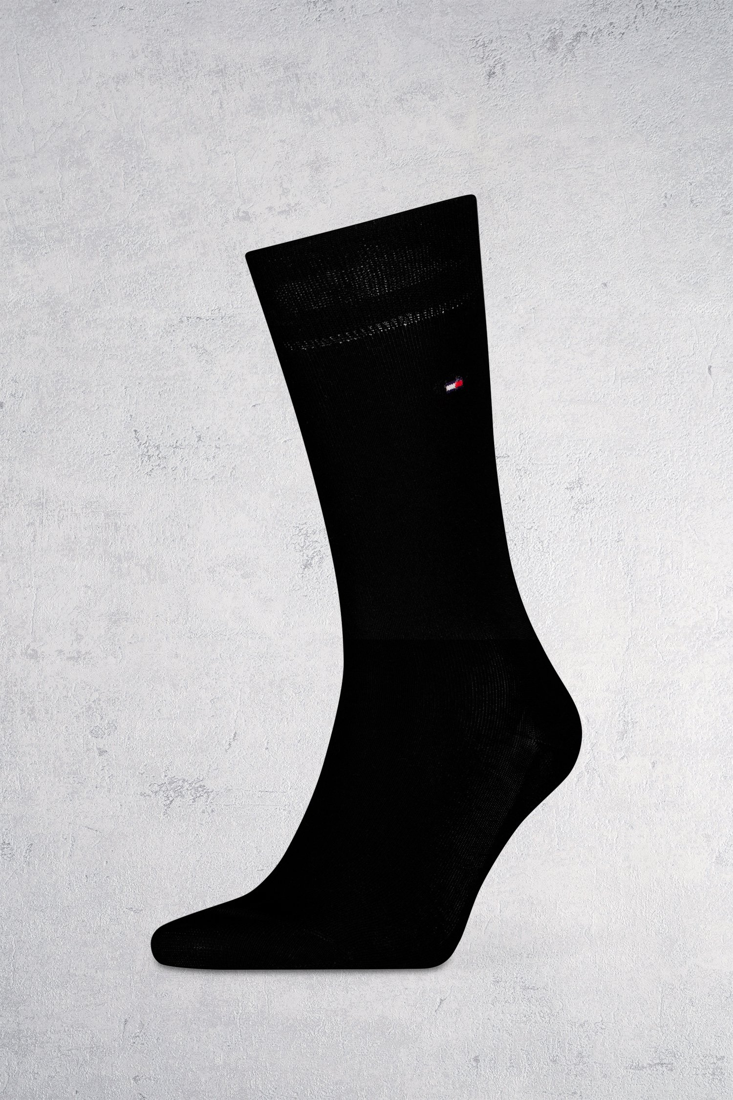Chaussettes noires de Tommy Hilfiger pour Hommes