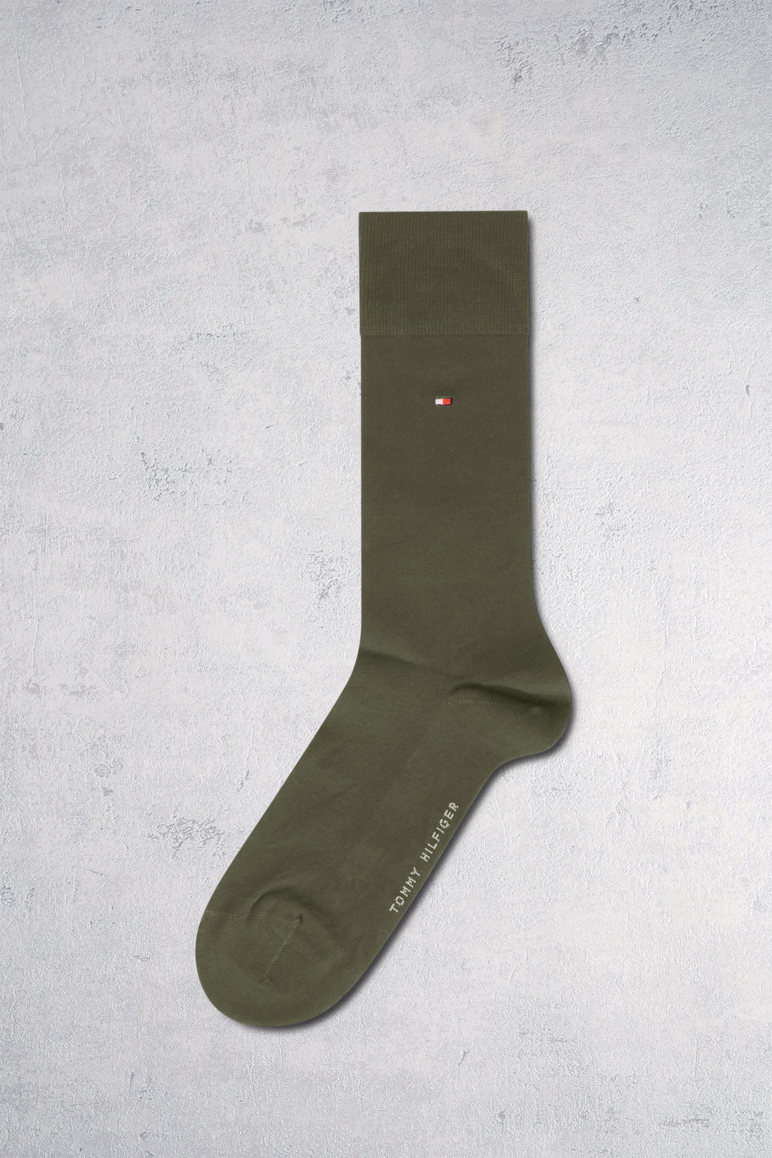Chaussettes vertes de Tommy Hilfiger pour Hommes