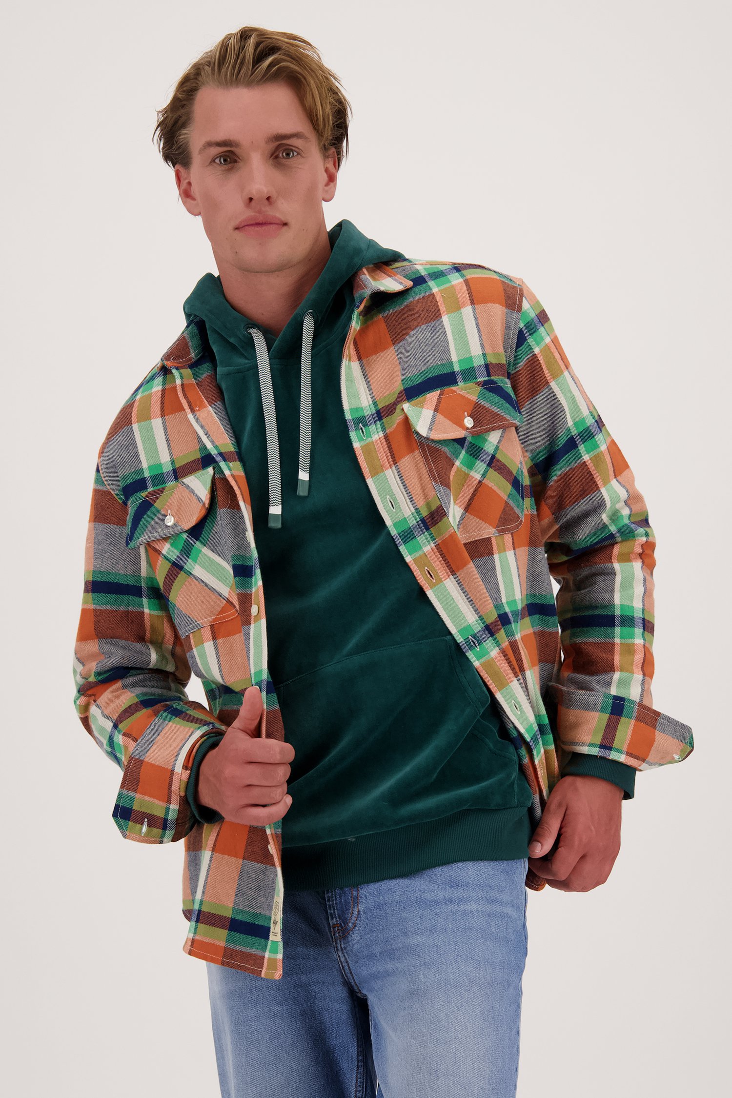 Chemise à carreaux - Collection Metejoor de Ravøtt pour Hommes