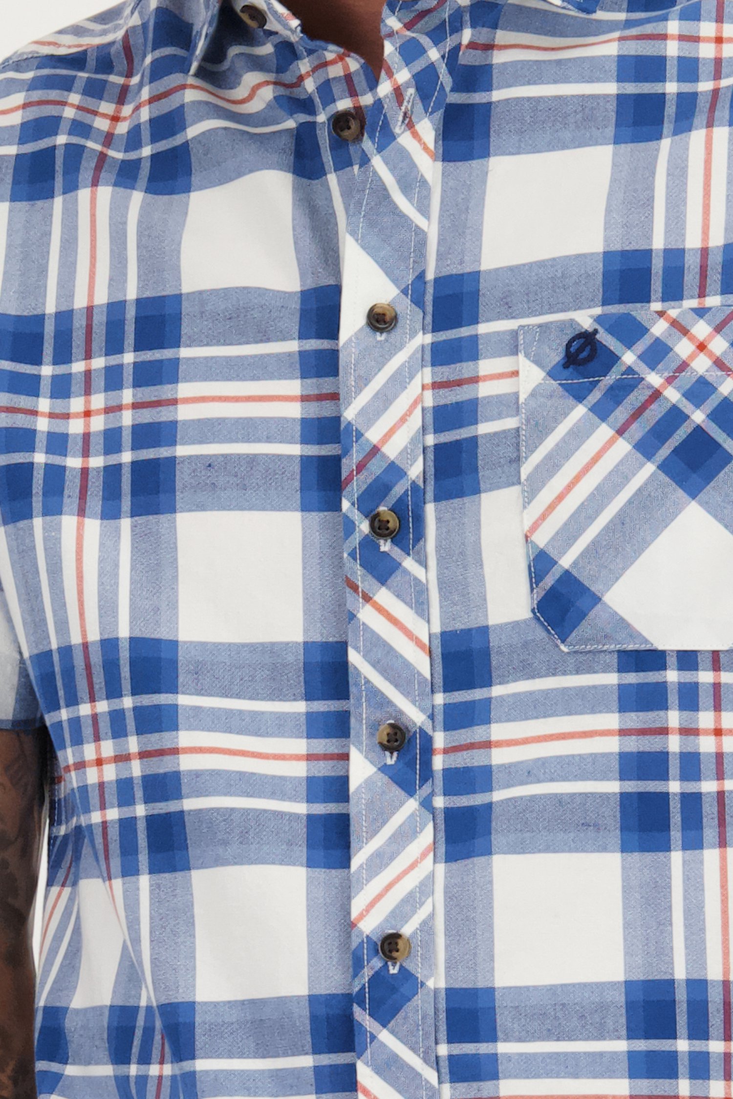 Chemise à carreaux - Regular fit de Ravøtt pour Hommes