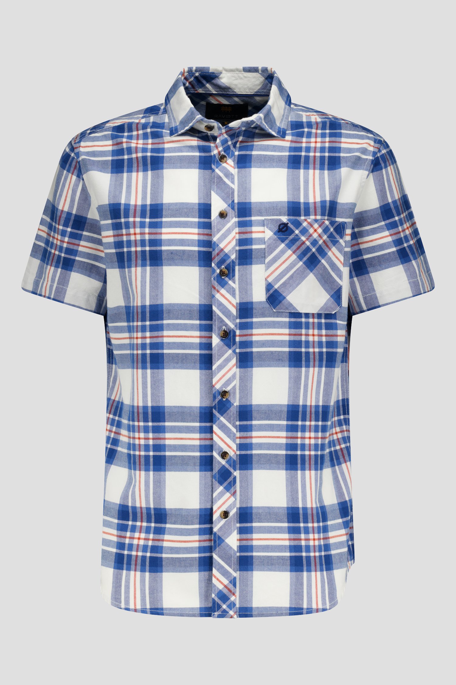 Chemise à carreaux - Regular fit de Ravøtt pour Hommes