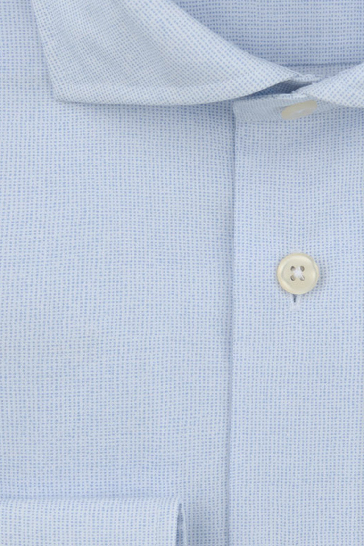 Photo produit 2 de Chemise à fine imprimé bleu – Slim fit de Michaelis pour Hommes