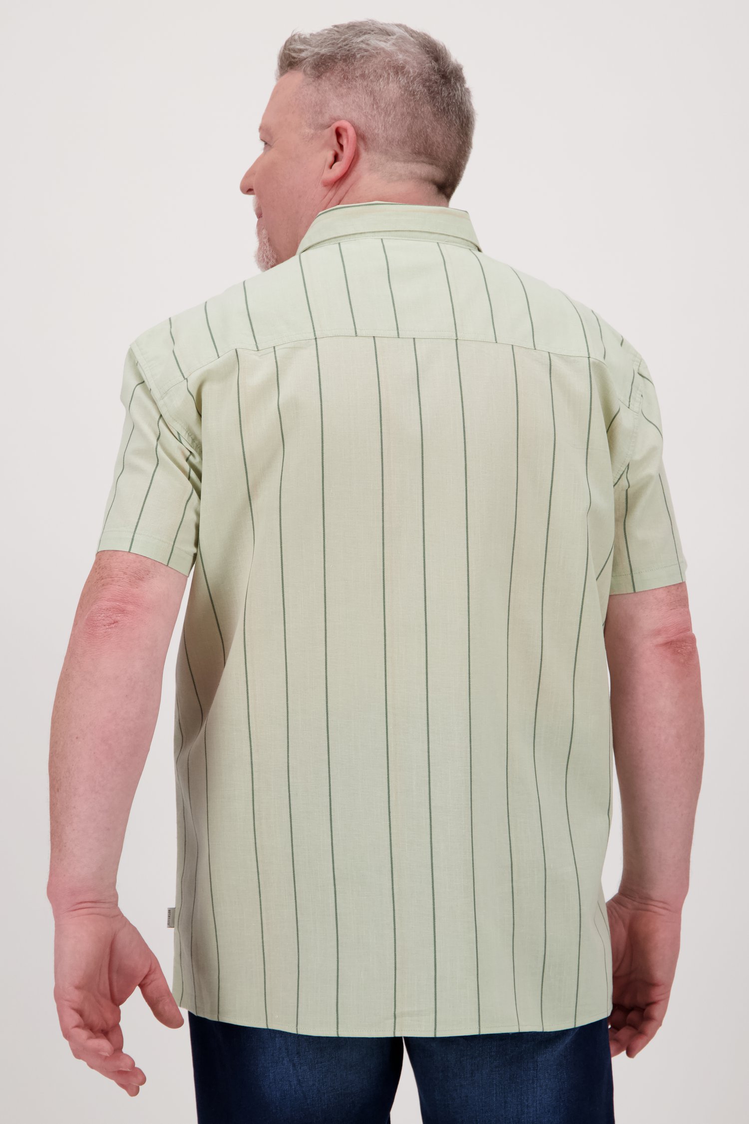 Chemise à manches courtes vert clair - regular fit de Jefferson pour Hommes