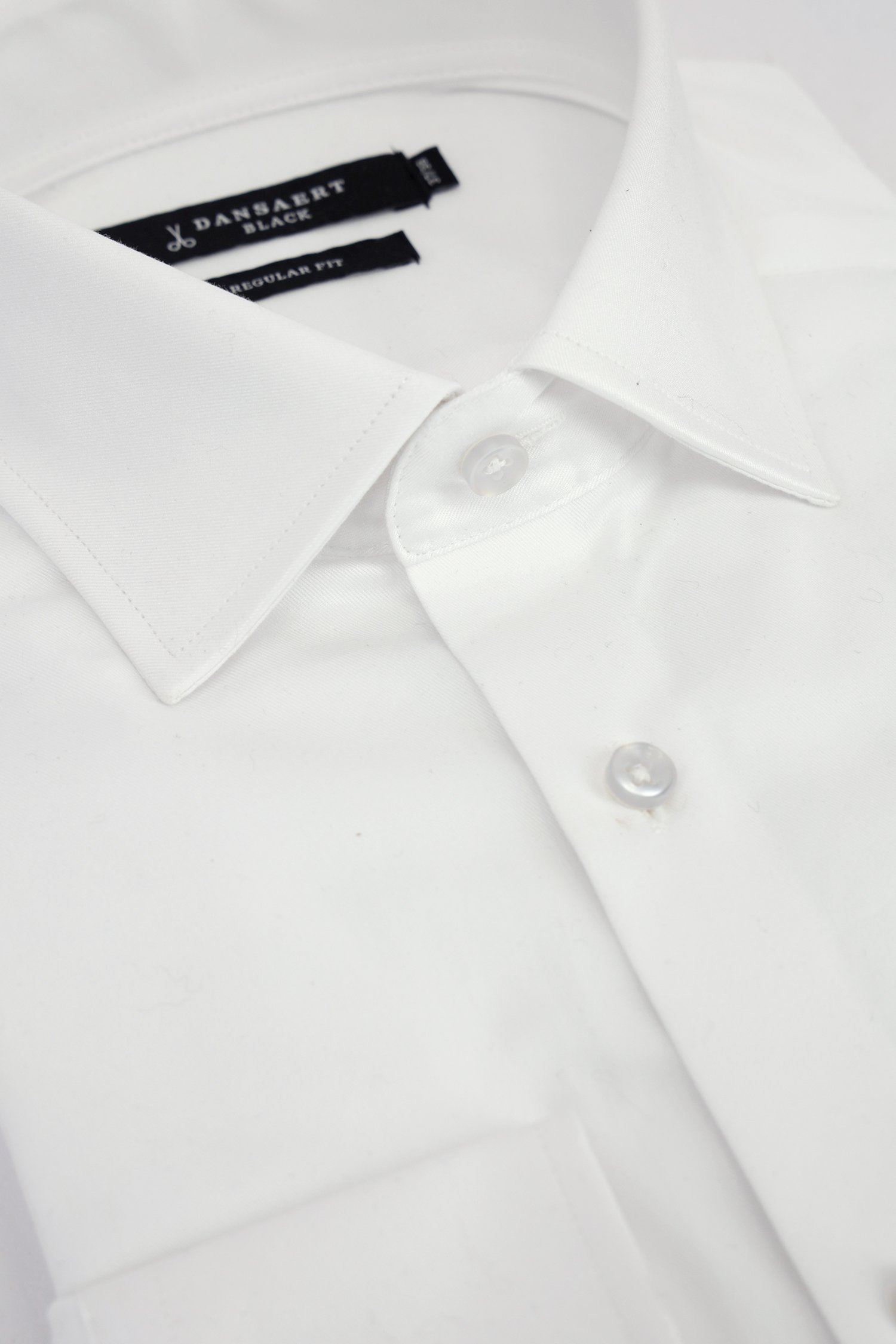 Photo produit 3 de Chemise blanche - Regular fit de Dansaert Black pour Hommes