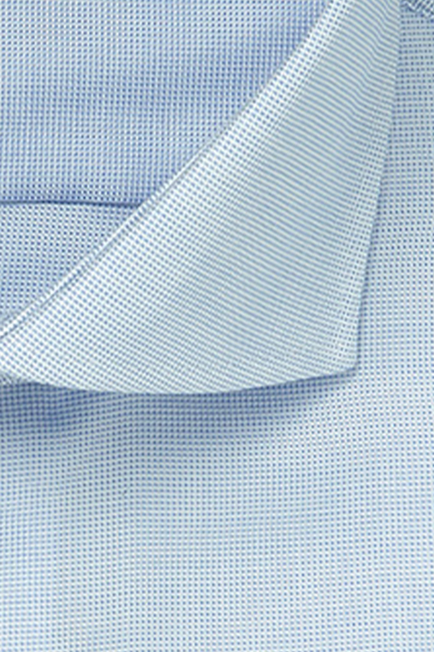 Chemise bleu ciel chinée - Slim fit de Michaelis pour Hommes
