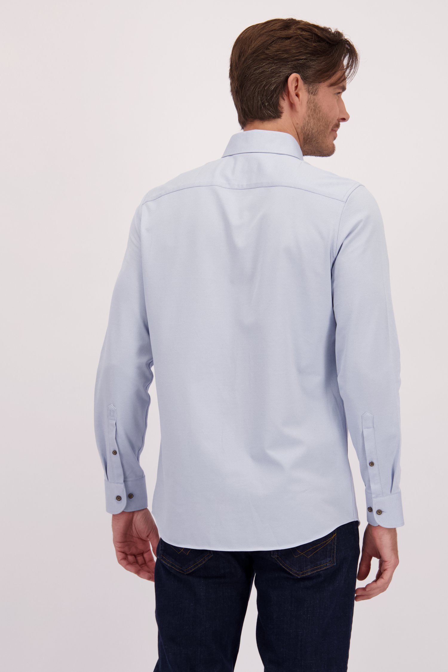 Le dos de Chemise bleu clair - Regular fit de Upper East pour Hommes