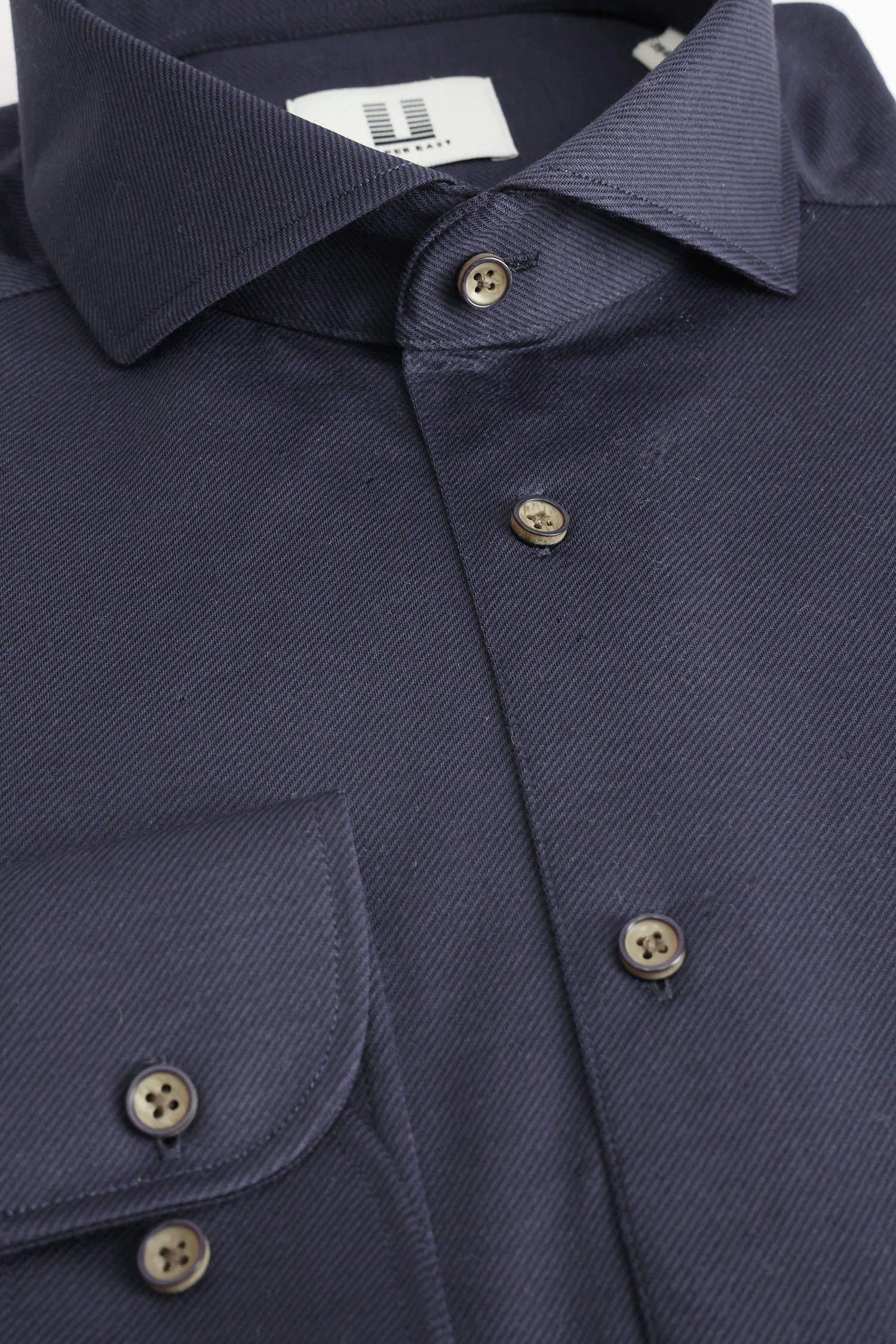 Photo produit 2 de Chemise bleu foncé – Regular fit de Upper East pour Hommes