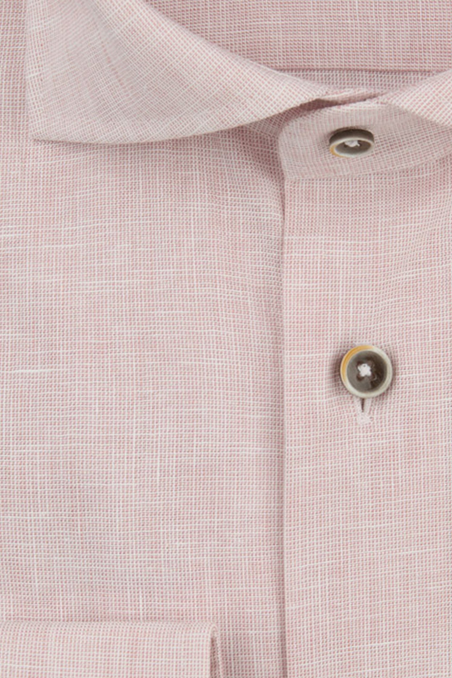 Photo produit 2 de Chemise chinée rose – Slim fit de Michaelis pour Hommes