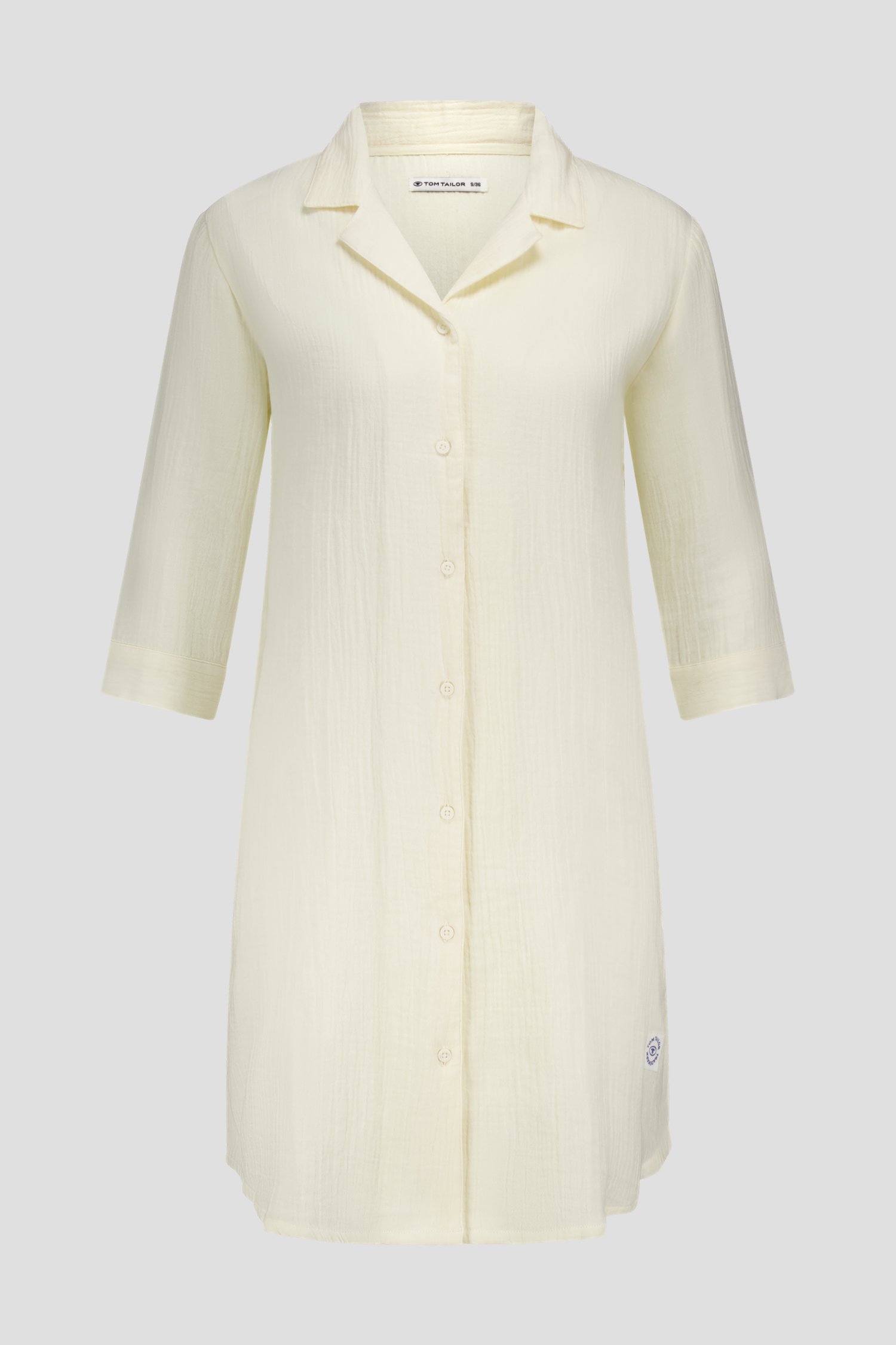 Chemise de nuit écrue  de Tom Tailor pour Femmes