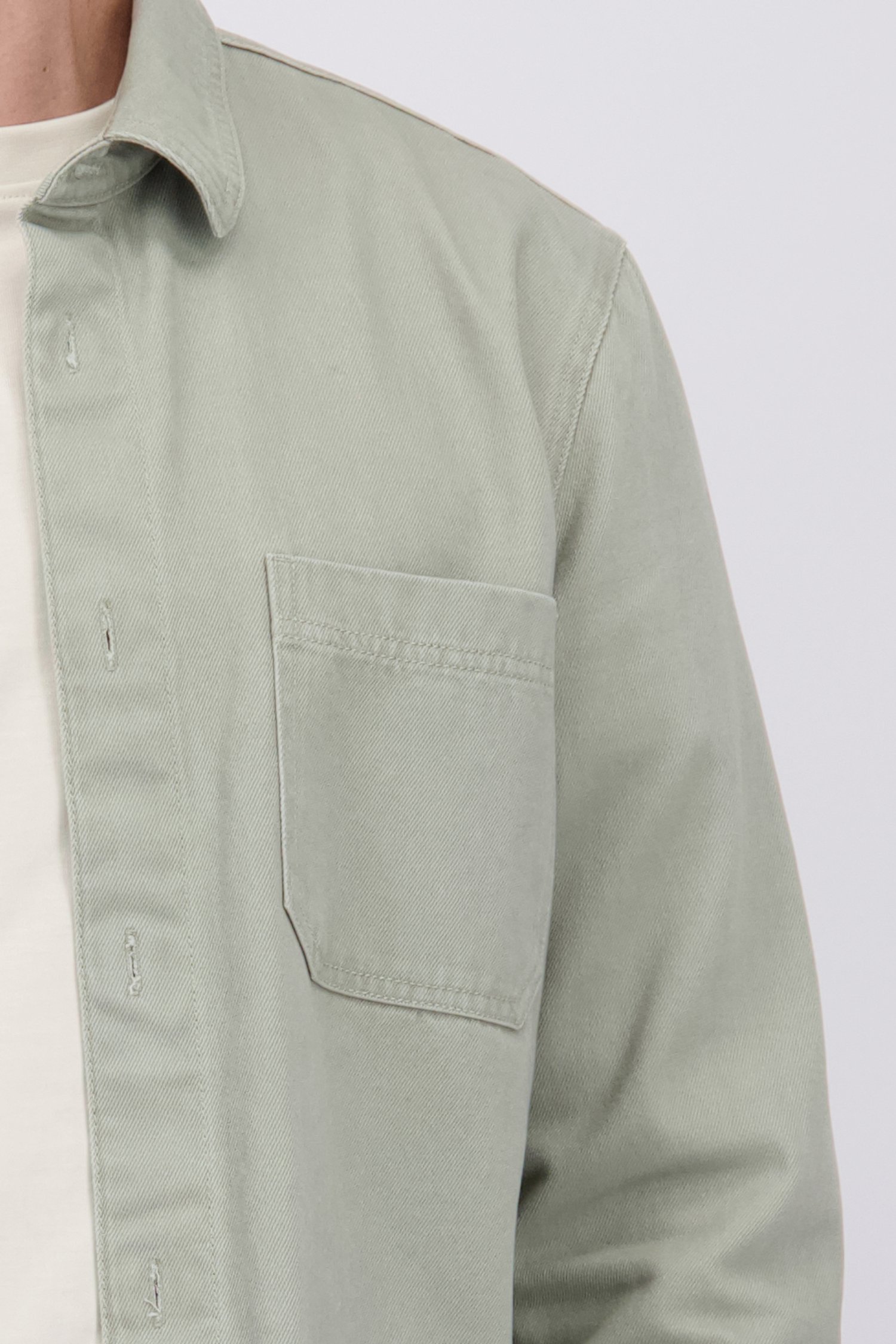 Détail de Chemise kaki de Only & Sons pour Hommes