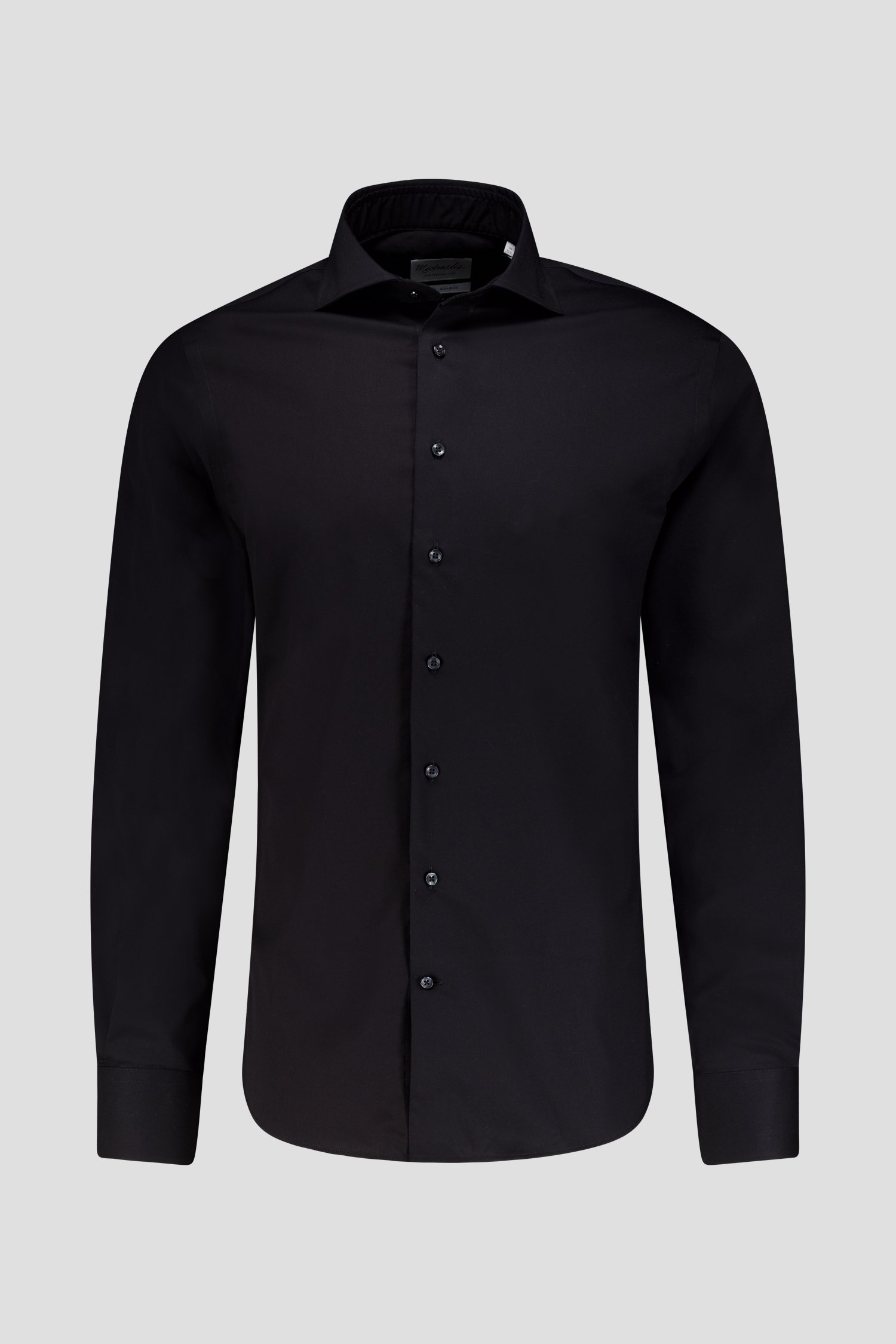 Chemise noire - slim fit de Michaelis pour Hommes