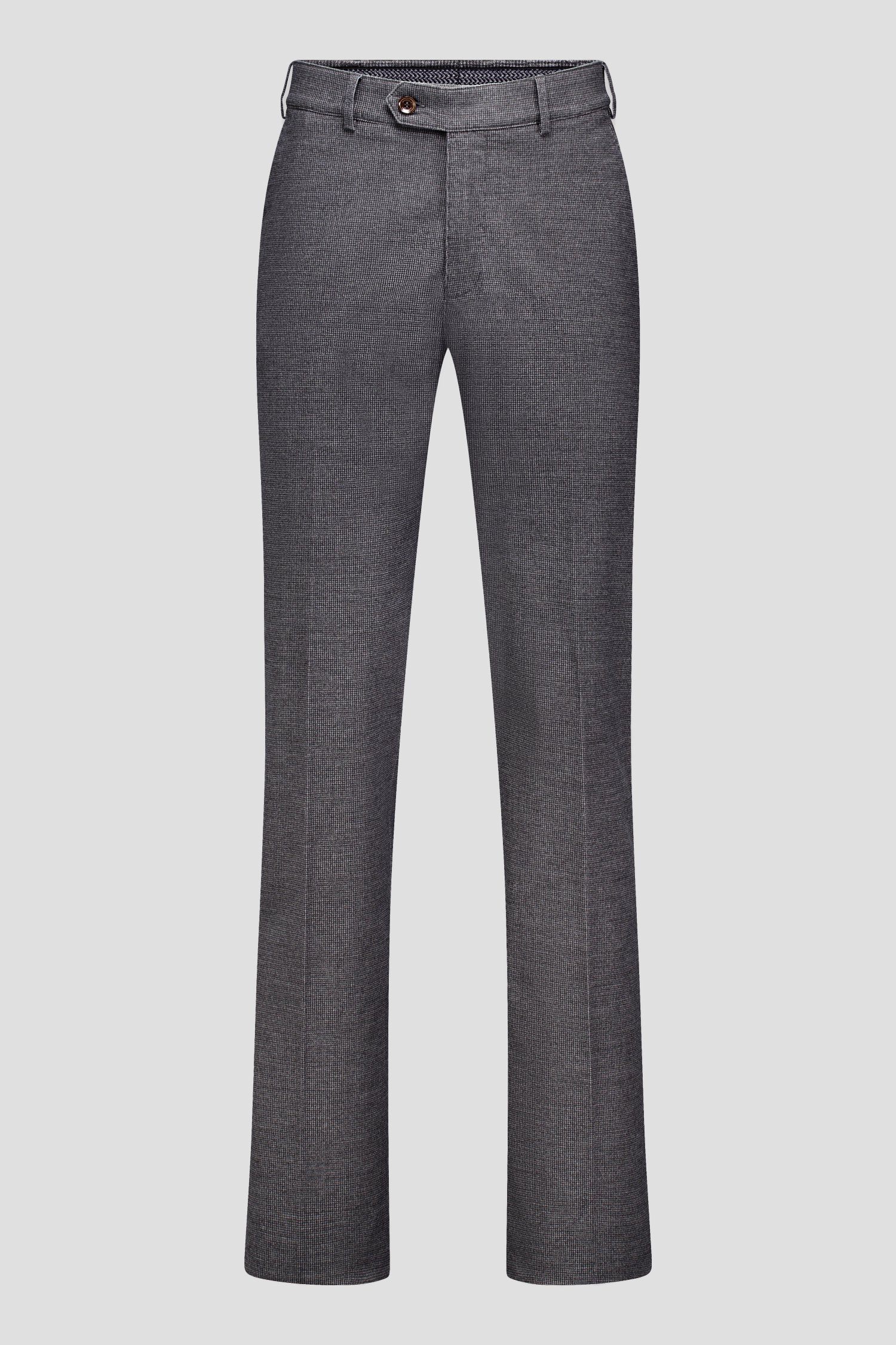 Photo produit 2 de Chino à carreaux gris - Vancouver - Regular fit de Brassville pour Hommes