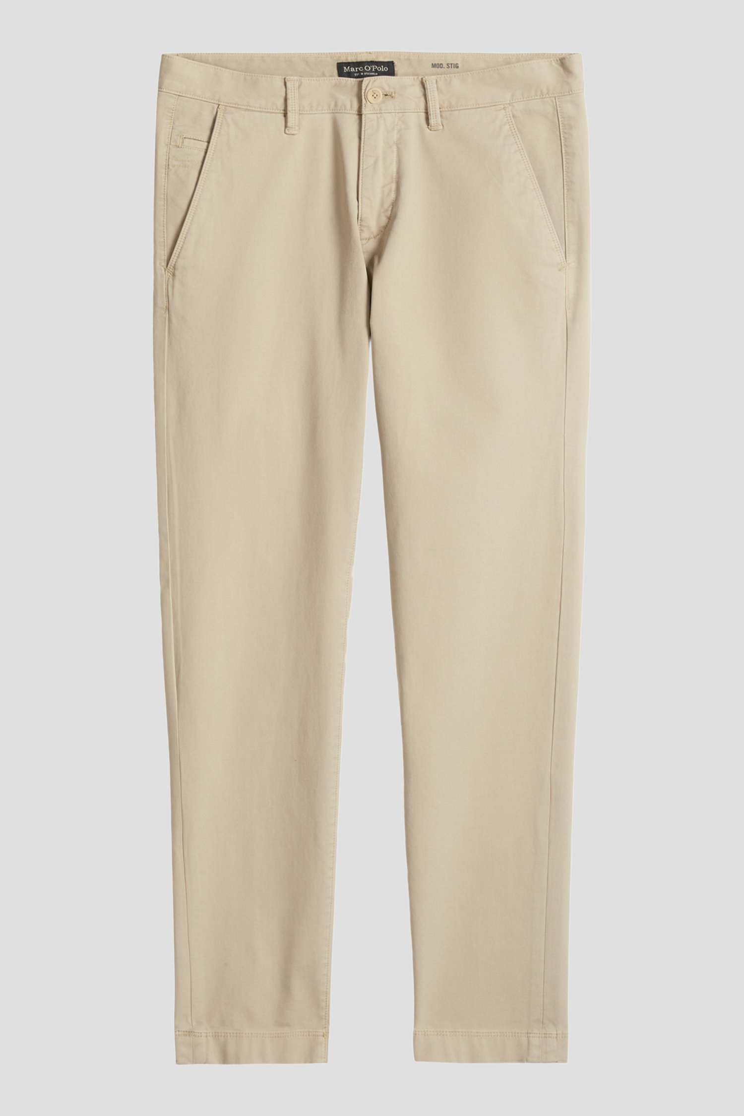 Photo produit 1 de Chino beige clair - Coupe shaped de Marc O'Polo pour Hommes