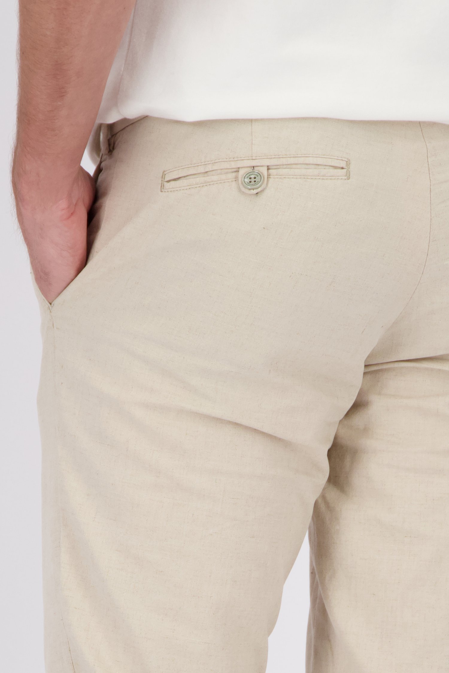 Chino beige clair - Louisiana - Regular fit de Brassville pour Hommes