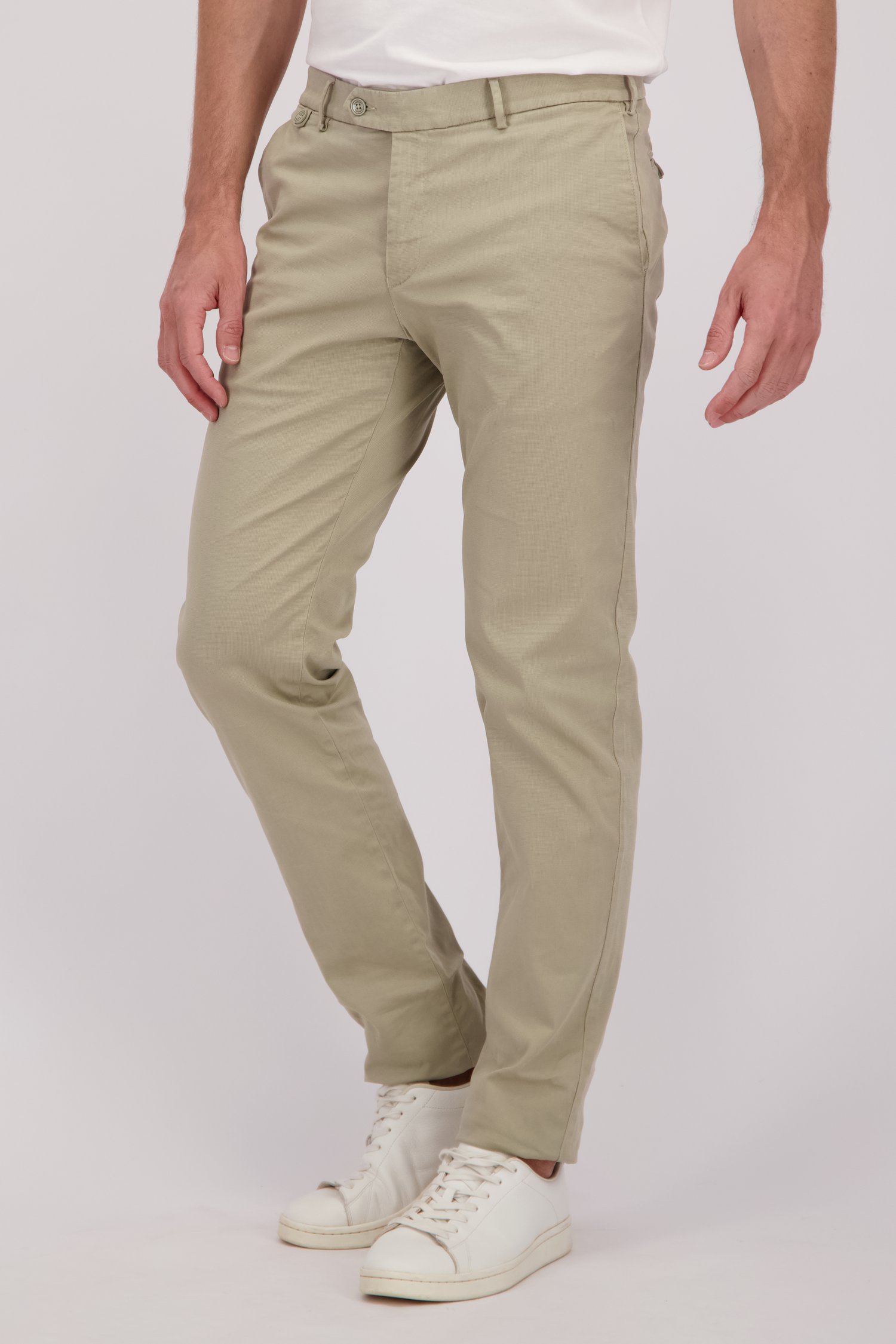 Chino beige - Dallas - Slim fit de Brassville pour Hommes