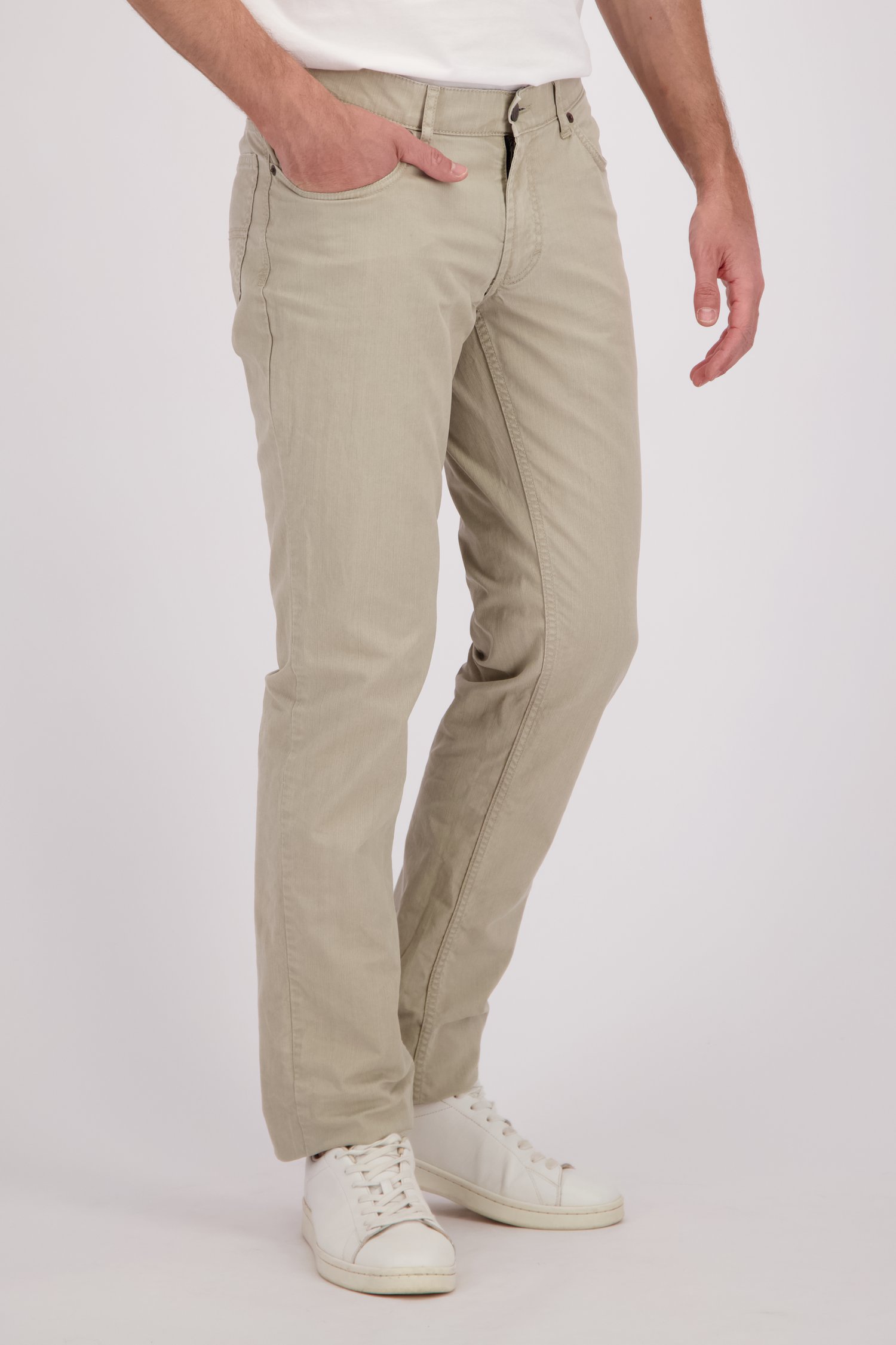 Chino beige - Jackson - Regular fit de Brassville pour Hommes