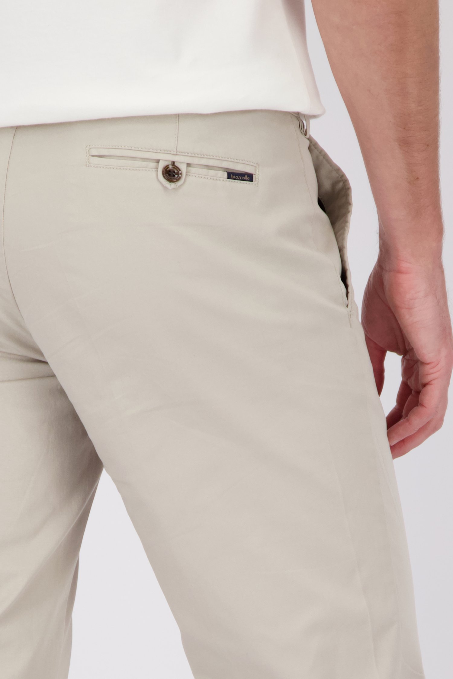Chino beige - Louisiana - Slim fit de Brassville pour Hommes