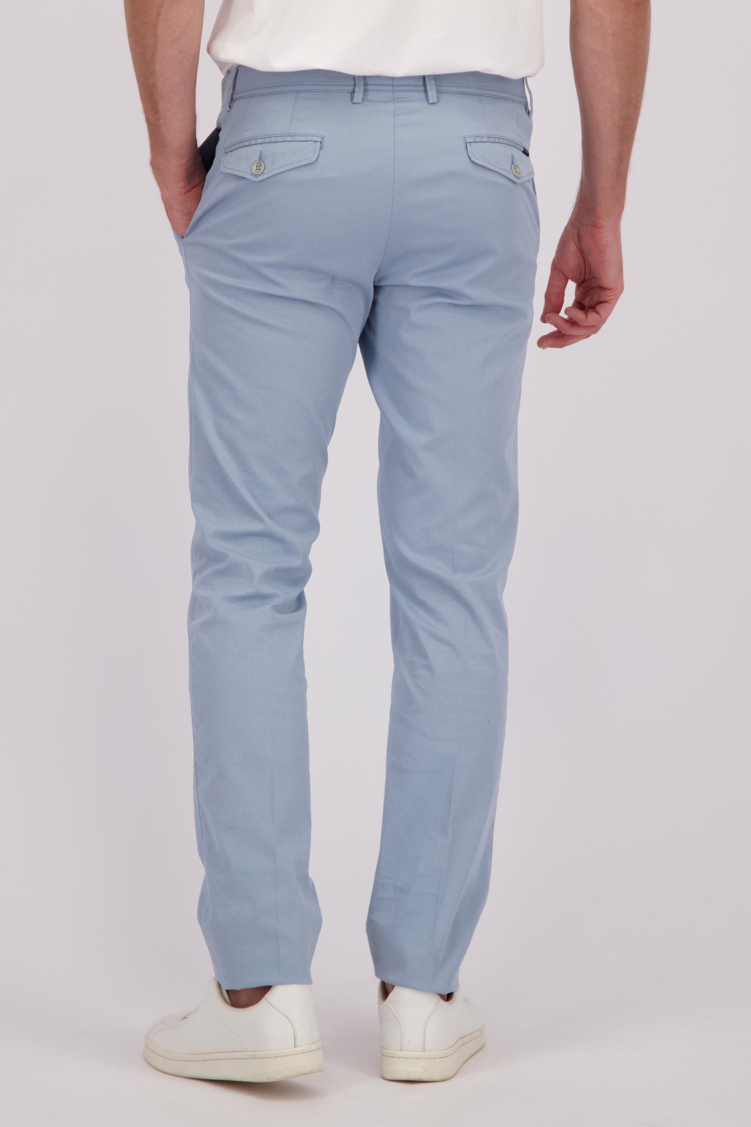 Chino bleu clair - New York - Regular fit de Brassville pour Hommes