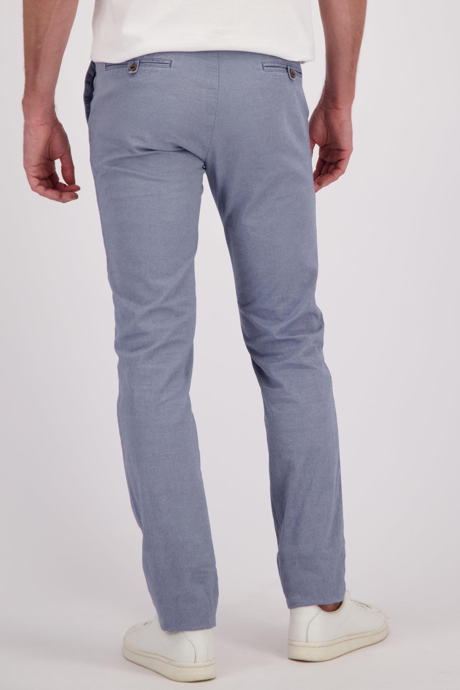 Chino bleue - Dallas - Slim fit de Brassville pour Hommes