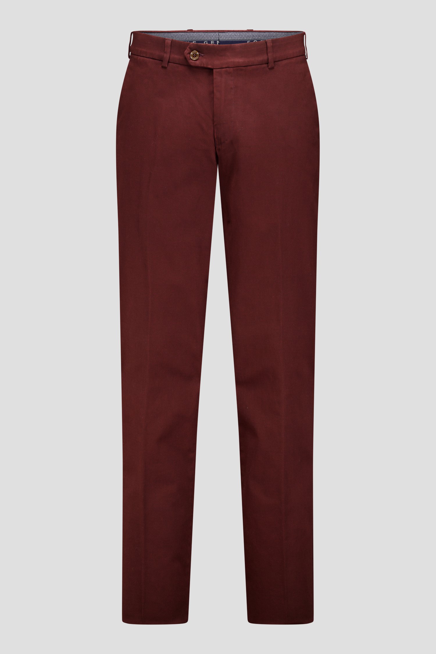 Photo produit 1 de Chino bordeaux - Louisiana - Regular fit de Brassville pour Hommes