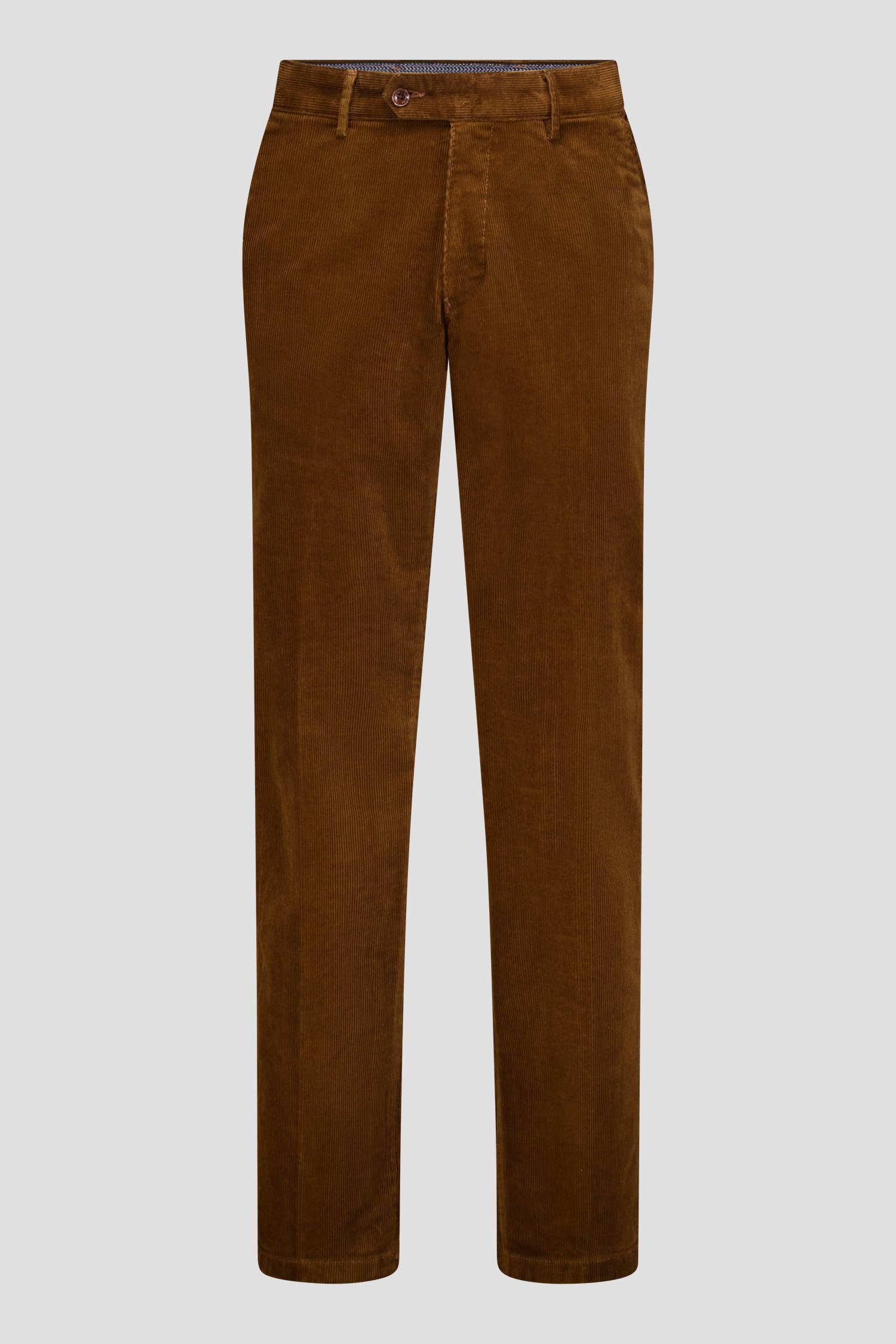 Photo produit 1 de Chino côtelé marron - Louisiana - Regular fit de Brassville pour Hommes
