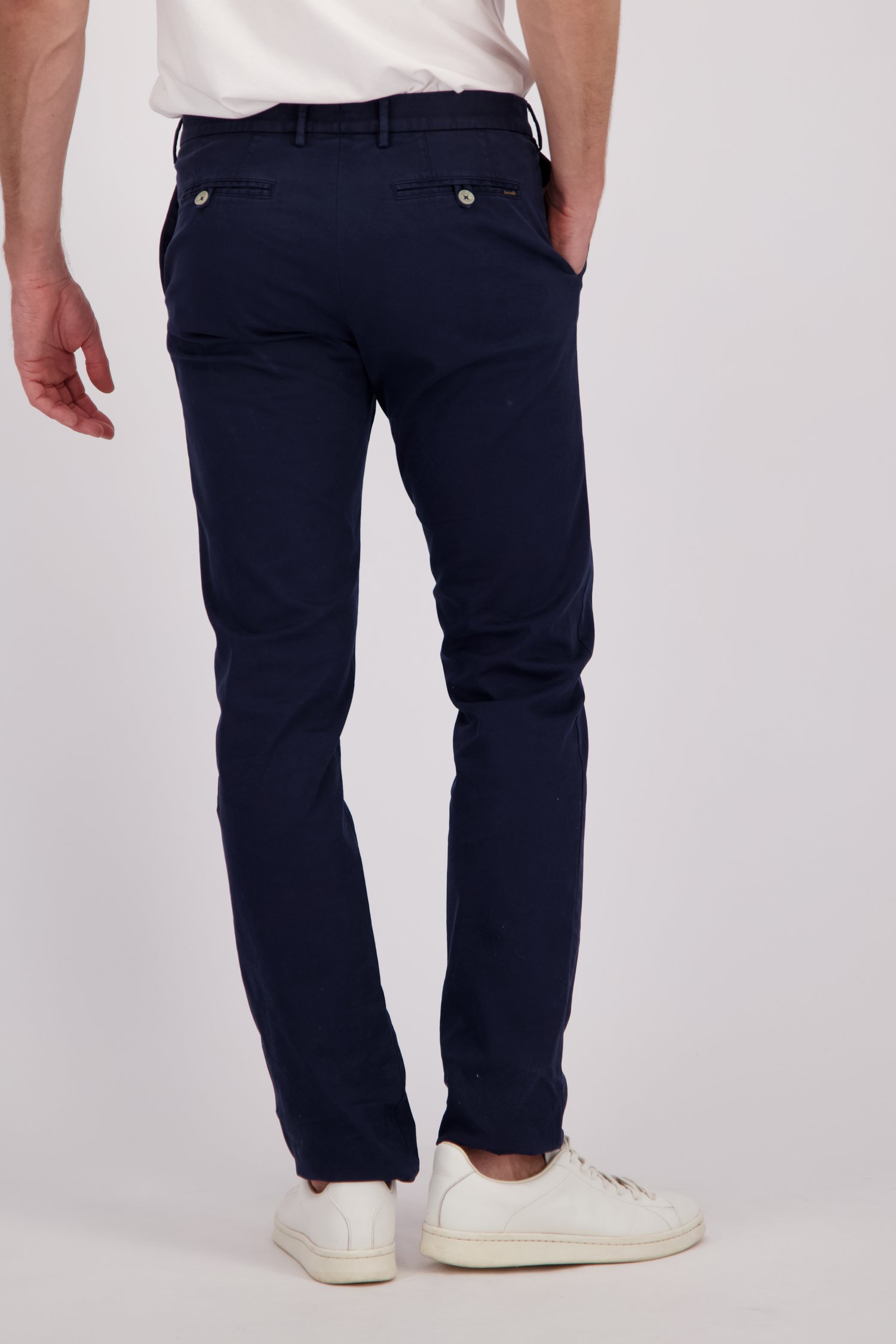 Chino marine - Dallas - Slim fit de Brassville pour Hommes
