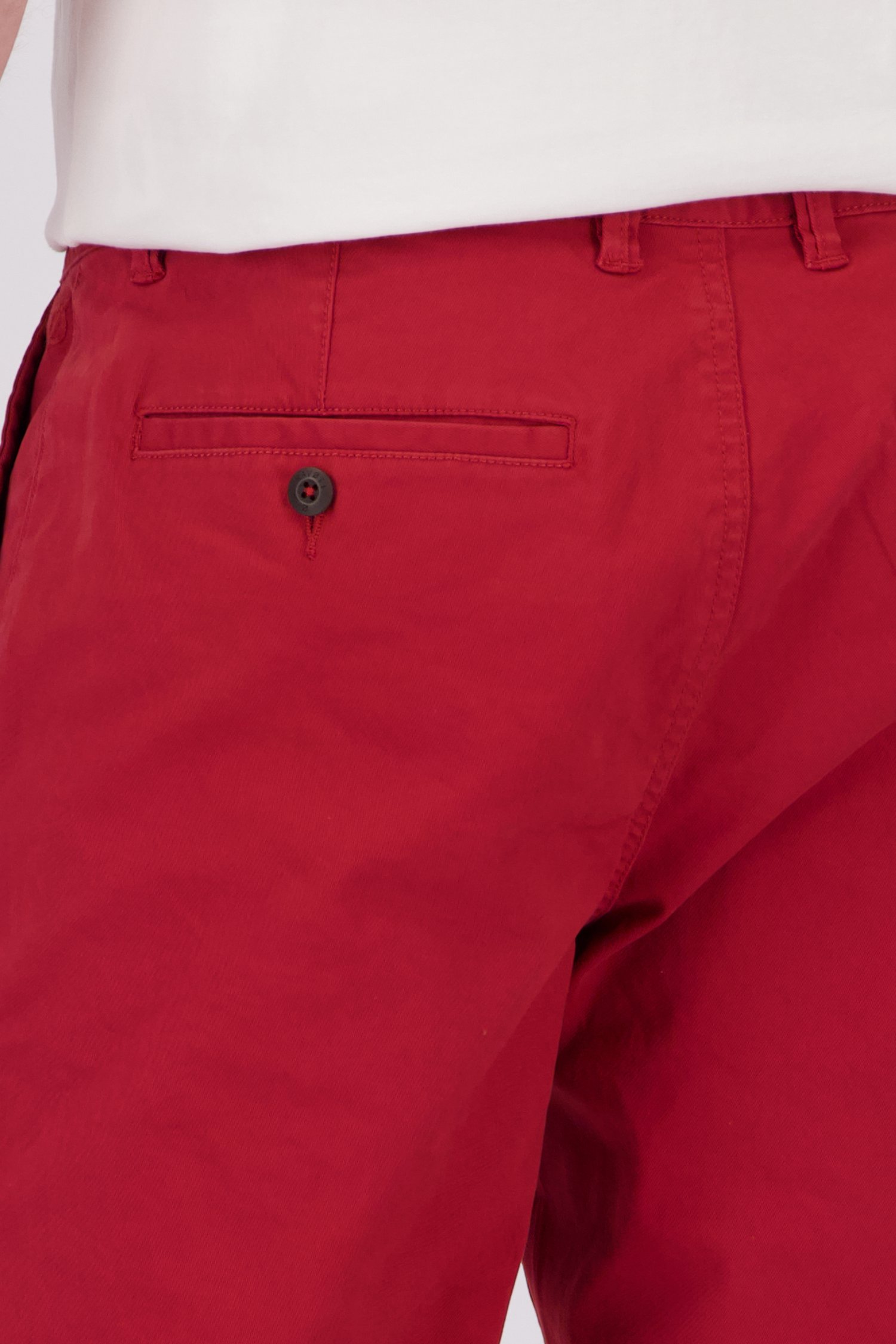 Chino rouge de Ravøtt pour Hommes