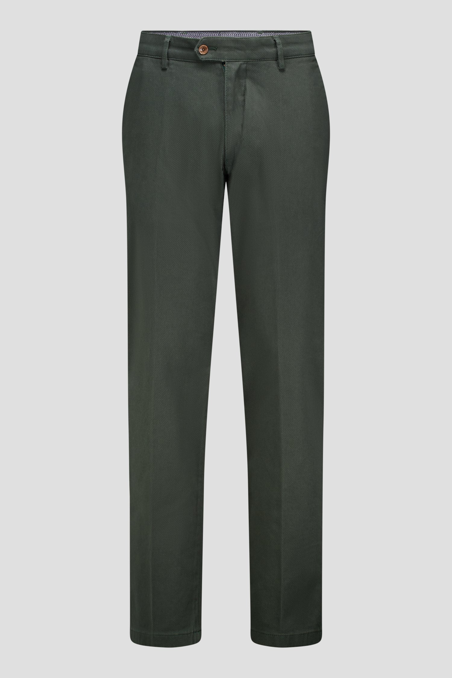 Photo produit 1 de Chino vert foncé – Louisiana – Regular fit de Brassville pour Hommes