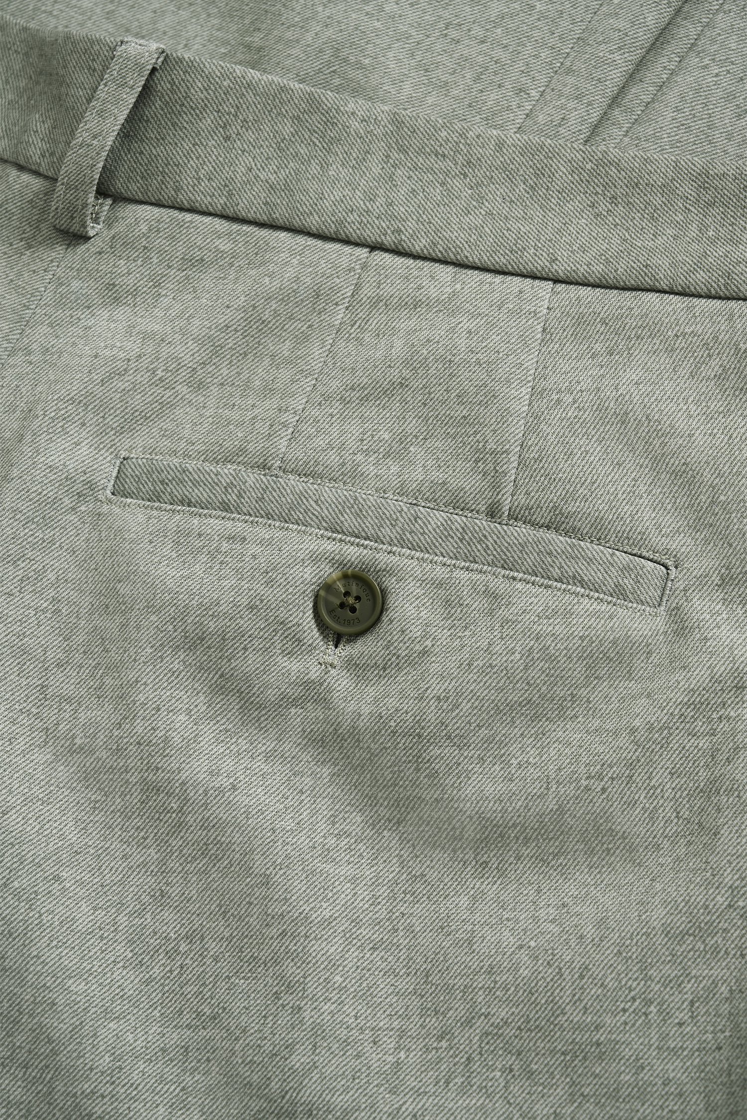 Photo produit 2 de Chino vert grisé de Matinique pour Hommes