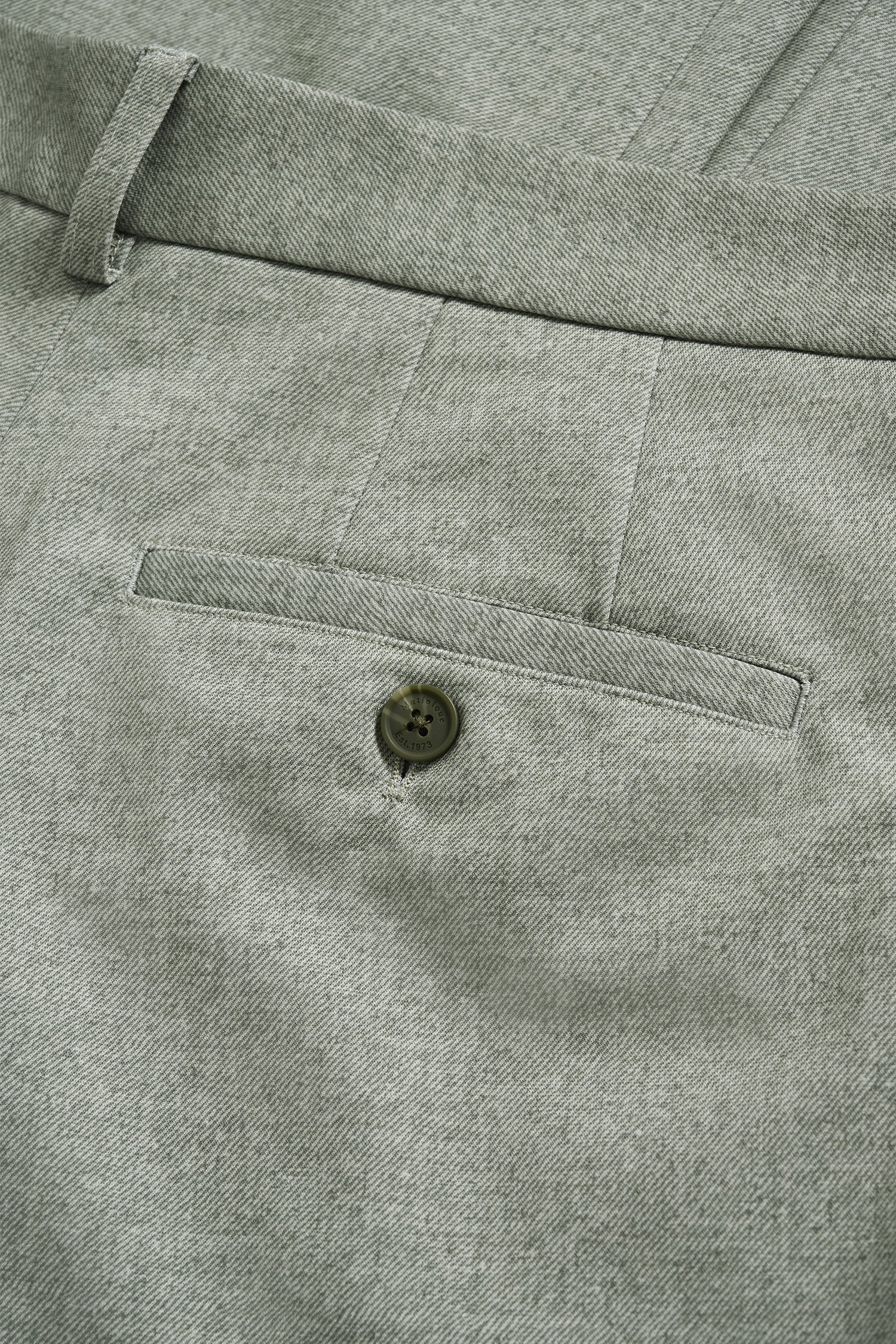 Photo produit 3 de Chino vert grisé de Matinique pour Hommes