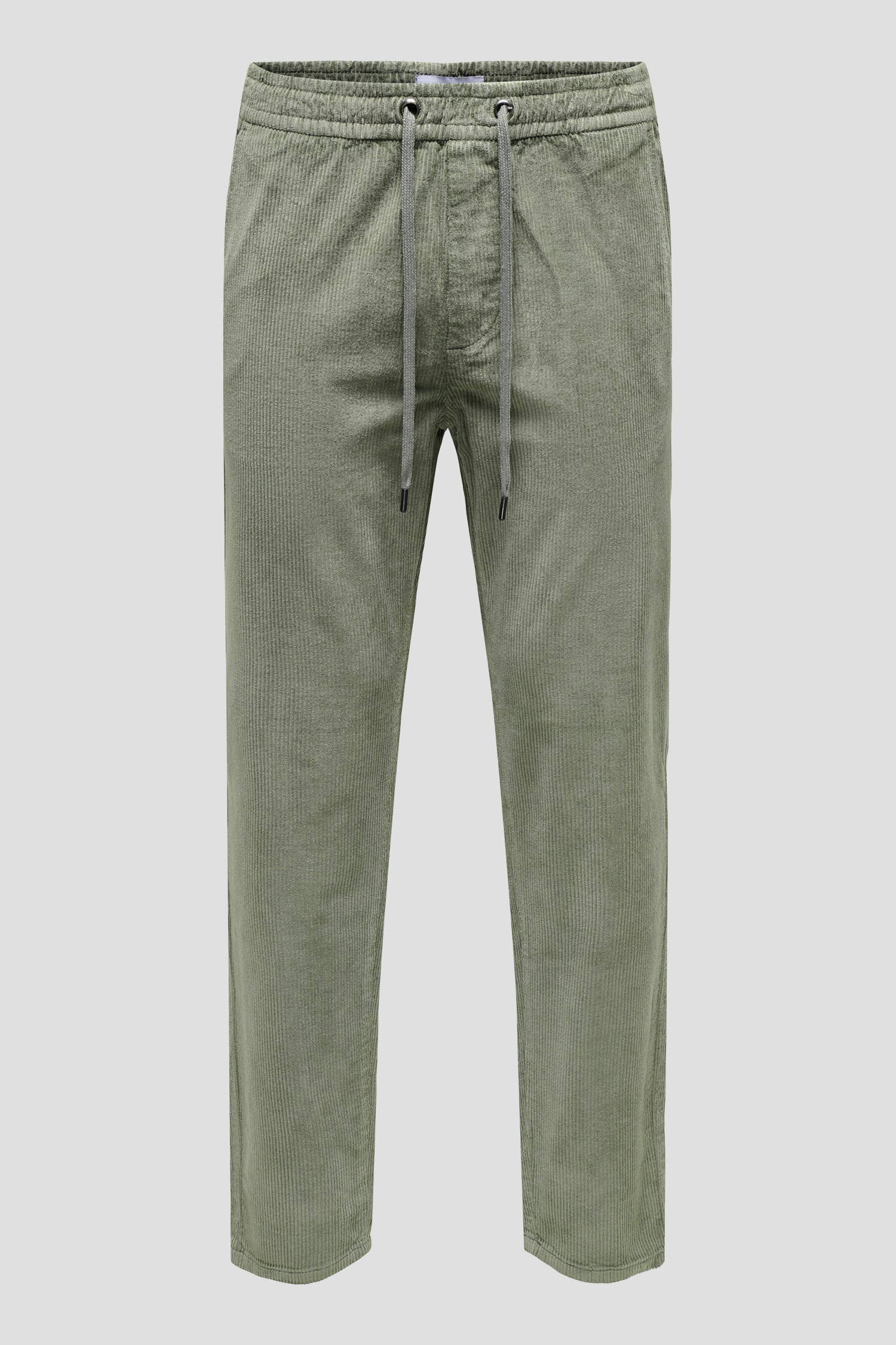 Photo produit 1 de Chino vert velours côtelé – Tapered fit de Only & Sons pour Hommes