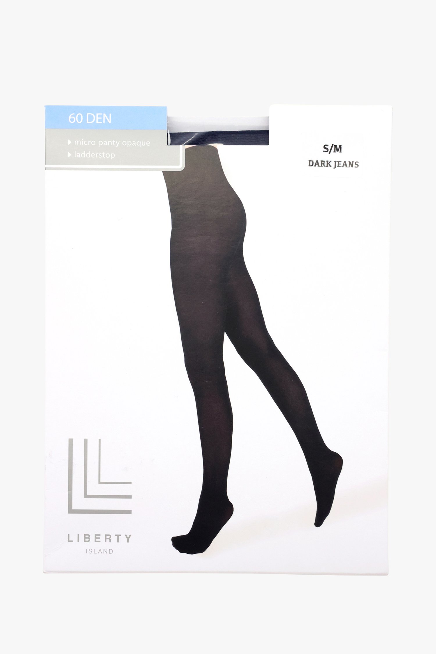 Collant bleu foncé - 60 den de Liberty Island pour Femmes